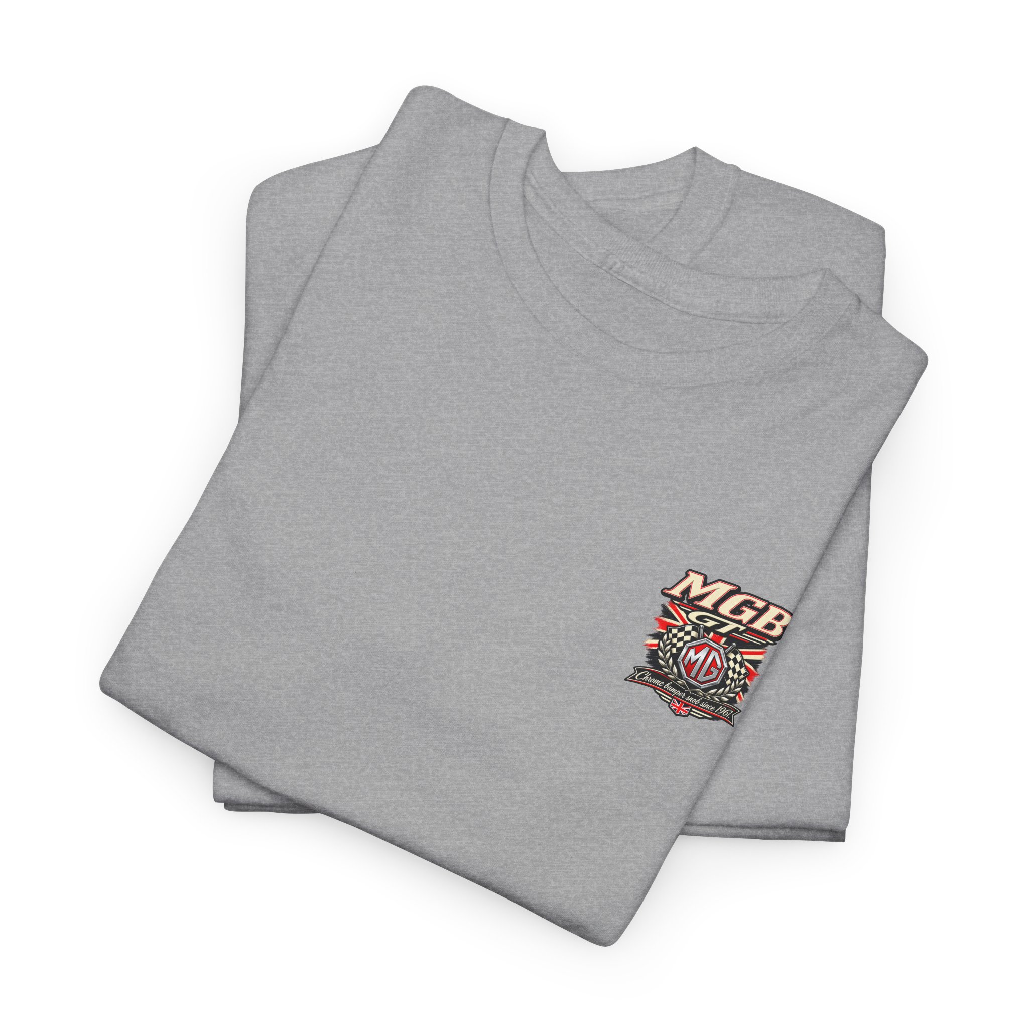 MGB GT Chrome Bumper Snob MG British Classic Sports Car Tee Gift S-5XL 11 Colors - Image 13