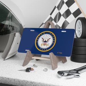 US Navy Military Patriotic Vanity License Plate – Man Cave Garage Wall Decor