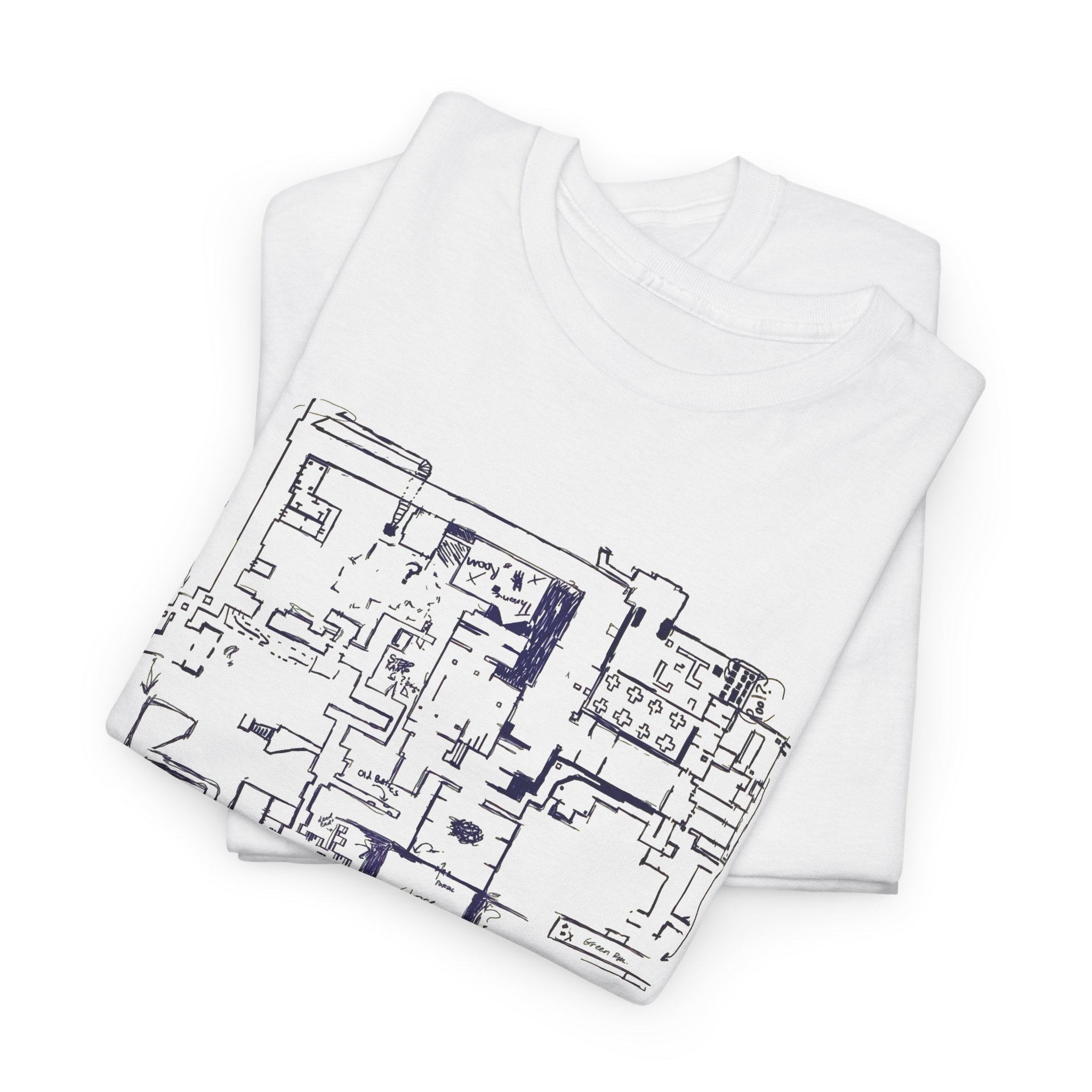 Backrooms Sketch Map - view 7