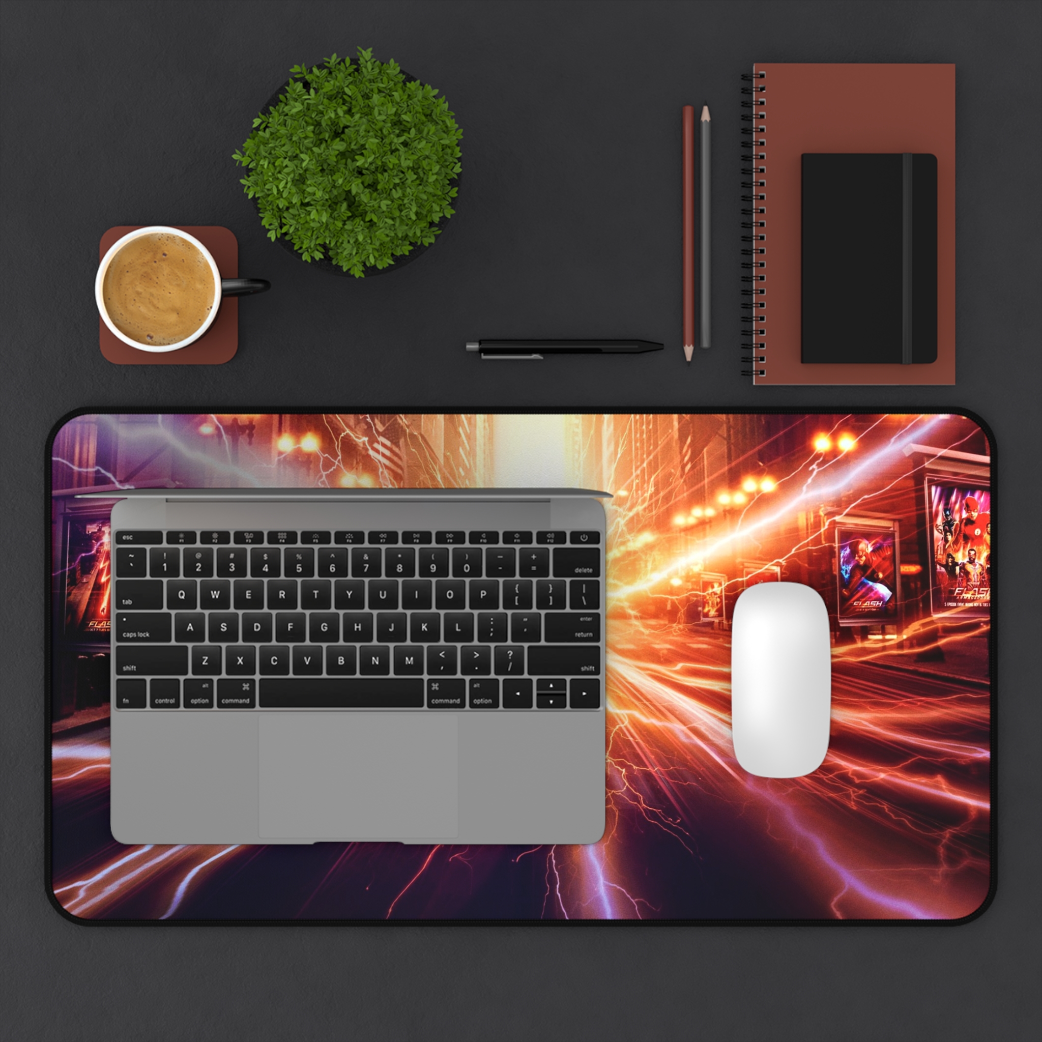 The Flash Barry Allen - Desk Mat Gaming Mouse Pad - view 8