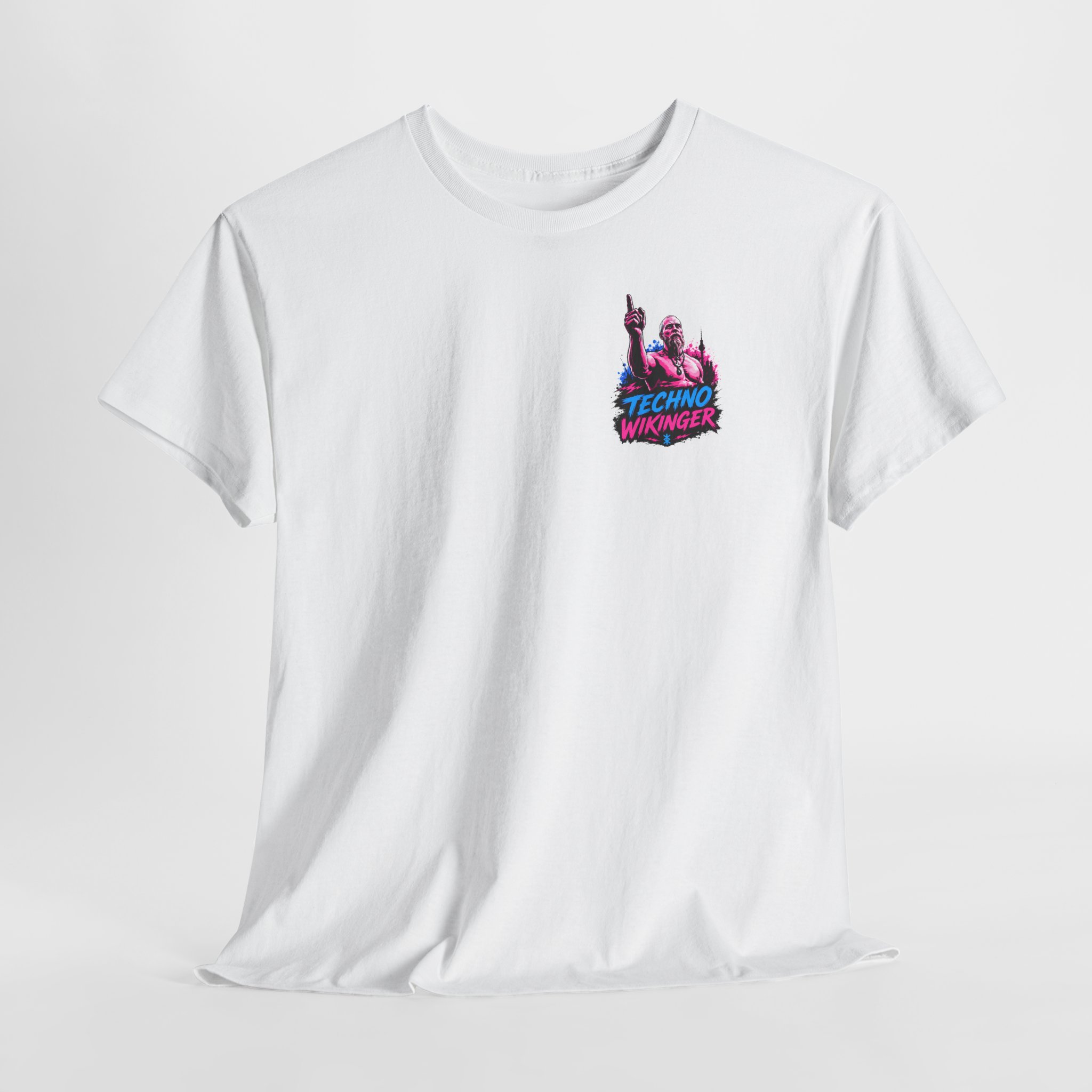 Techno Viking German EDM Rave Club Graphic T-Shirt Tee S-5XL - Image 5