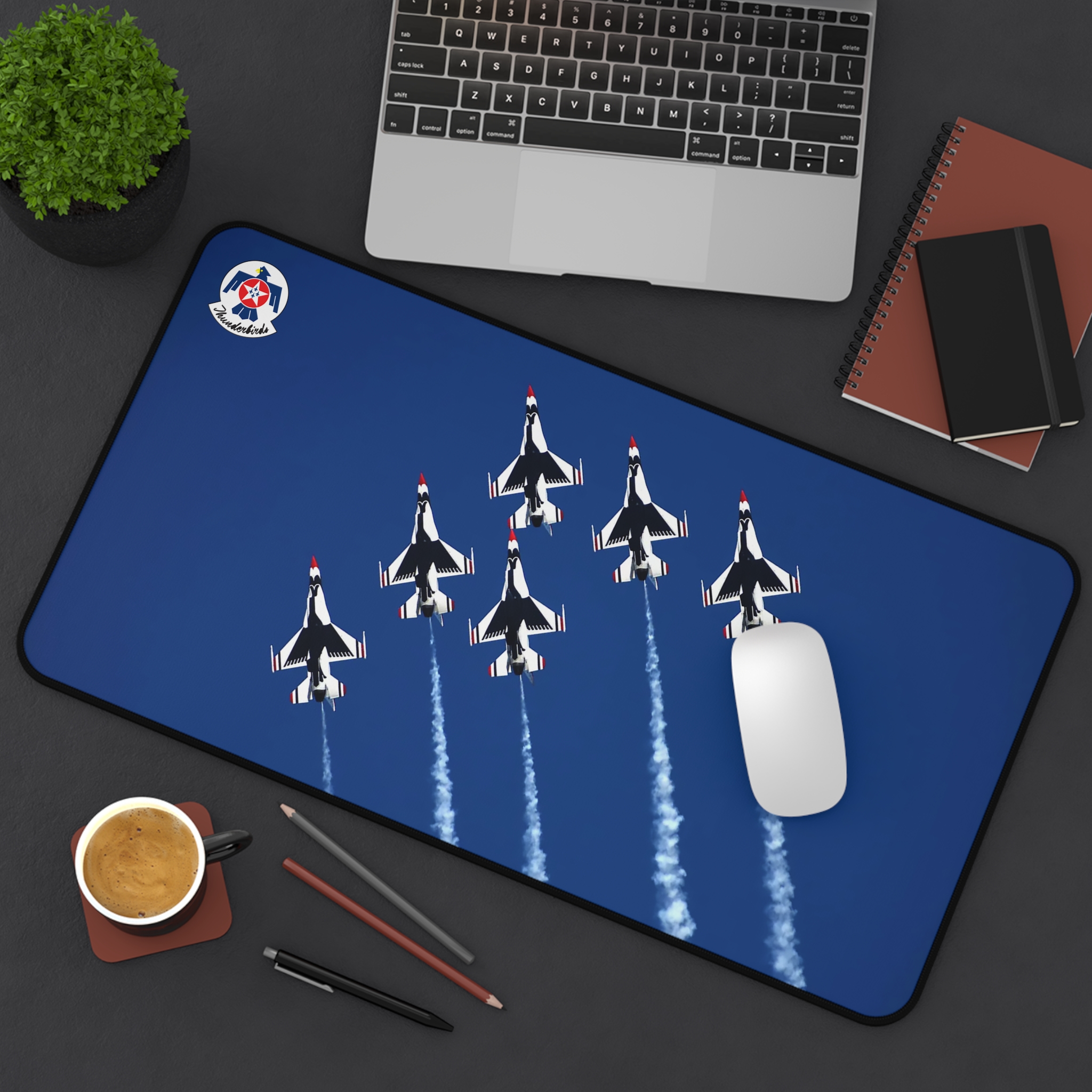 Thunderbirds USAF Premium Desk Mat Mouse Pad - view 14