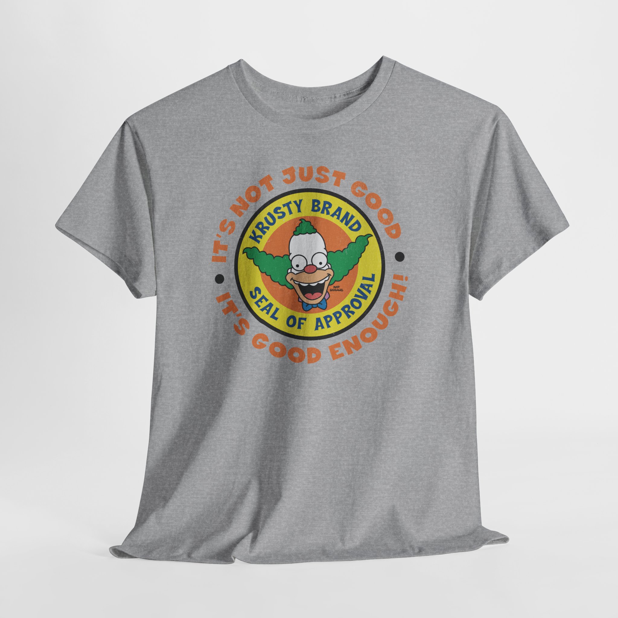 Krusty Seal of Approval Simpsons Fan TV Show Graphic T-Shirt Tee S-5XL Gift - Image 13