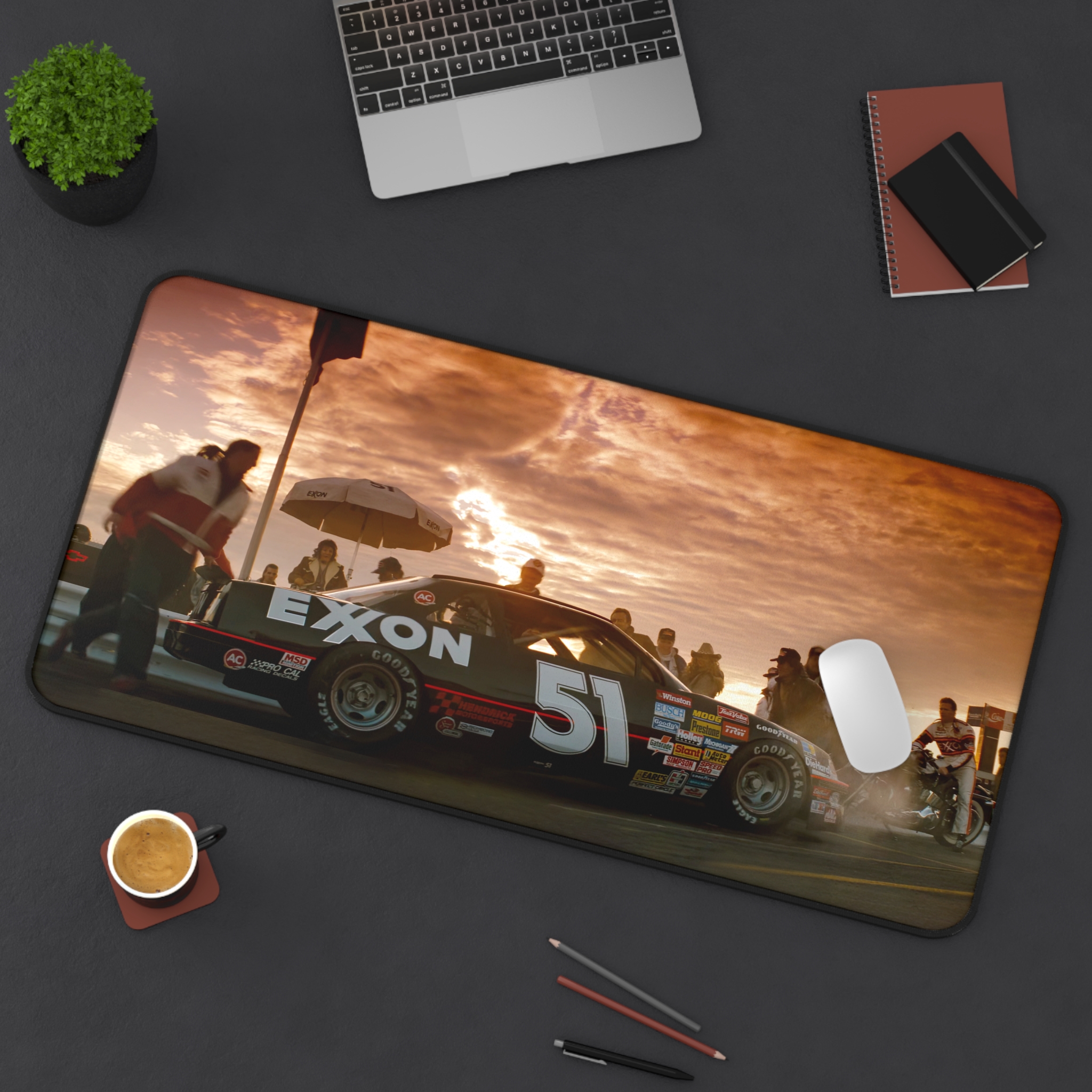 Days of Thunder Desk Mat - Exxon 51 Rowdy Burns NASCAR - view 4