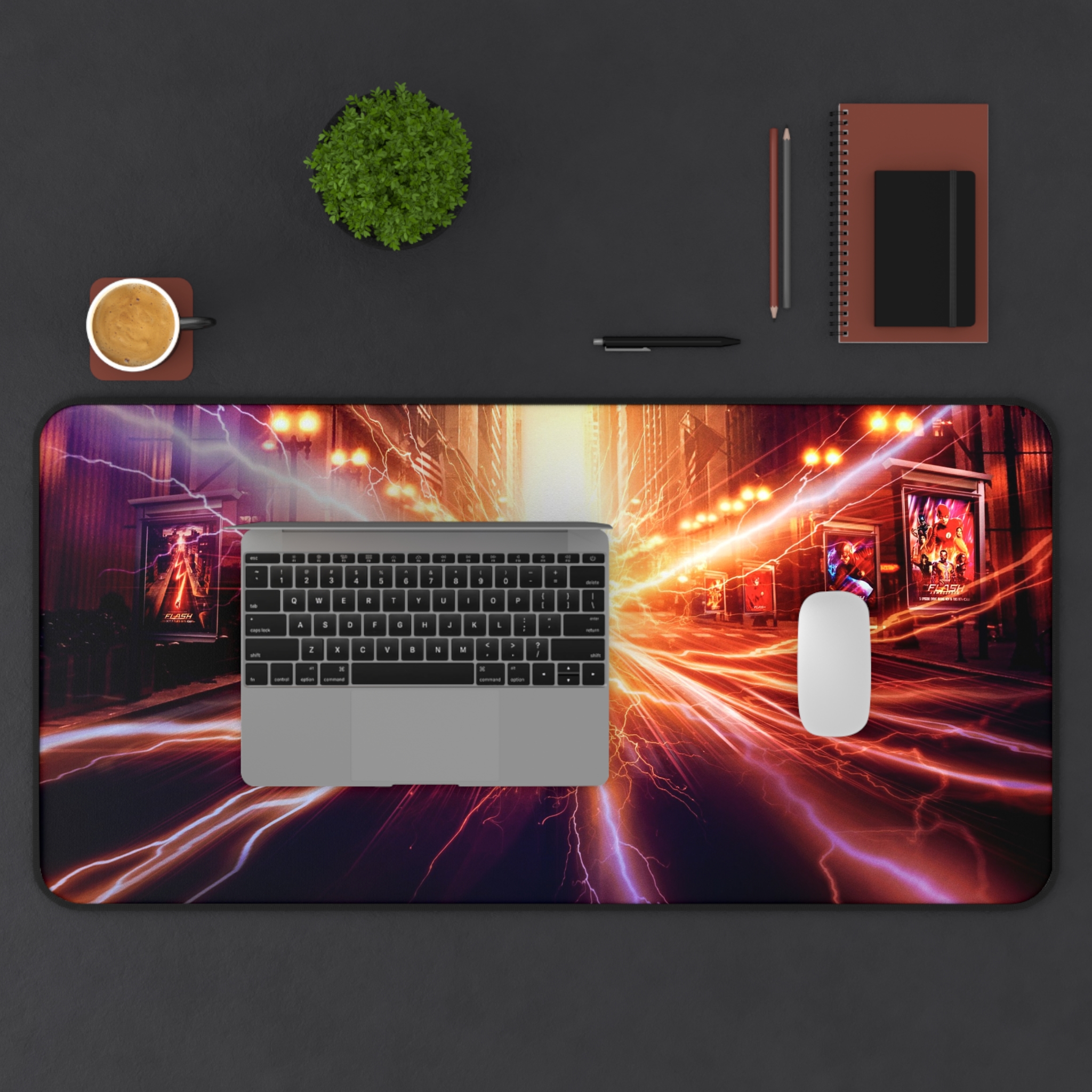 The Flash Barry Allen - Desk Mat Gaming Mouse Pad - view 4