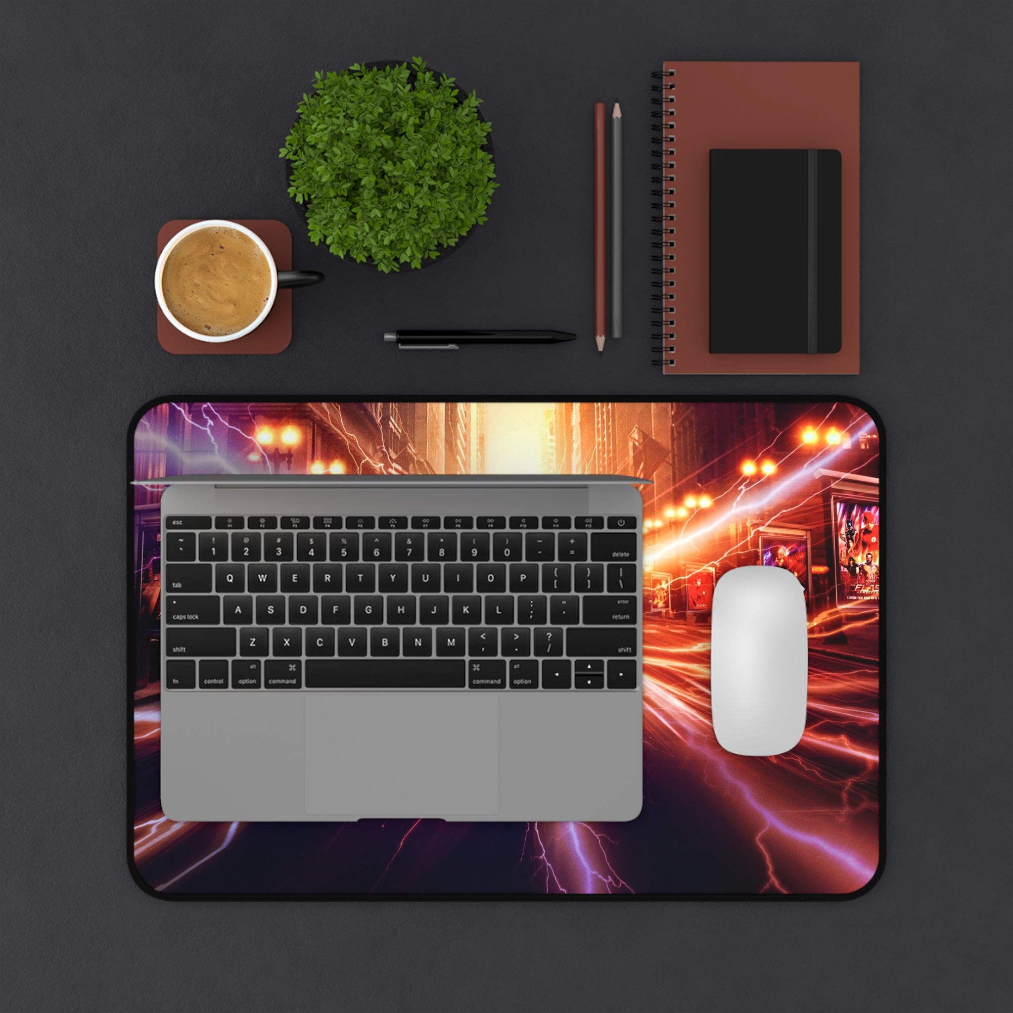 The Flash Barry Allen - Desk Mat Gaming Mouse Pad - view 13