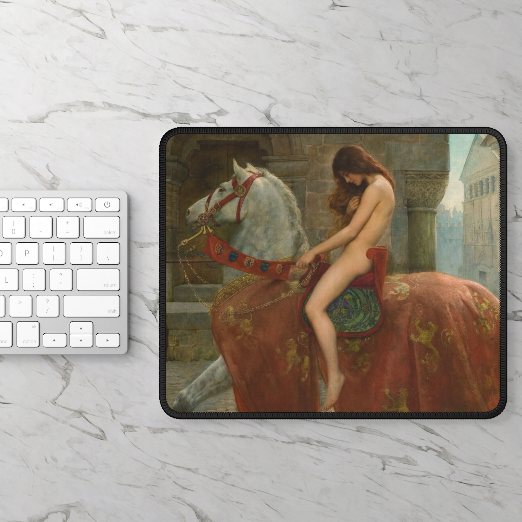 Lady Godiva Mouse Pad - John Collier Art - view 2