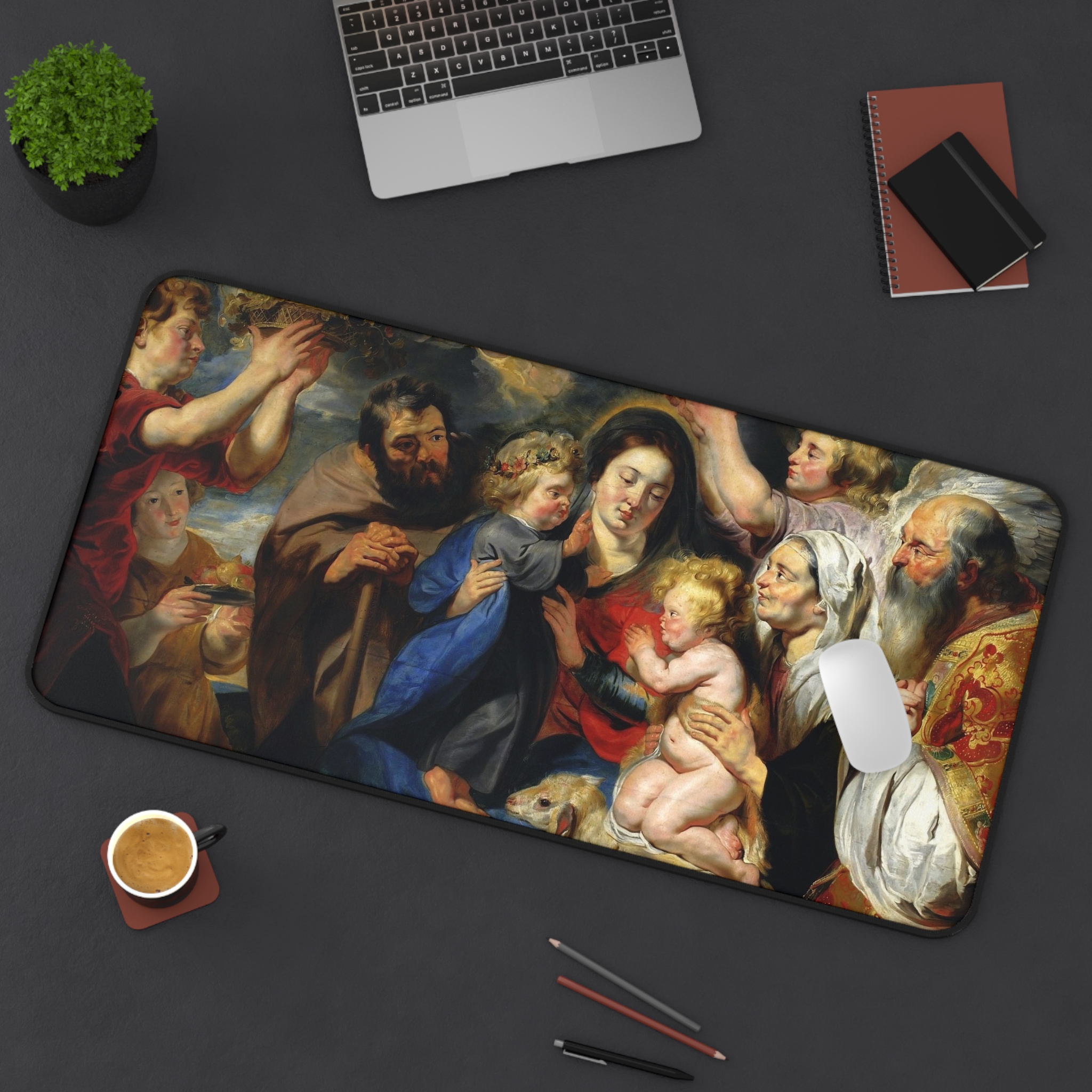 Holy Family Desk Mat - Renaissance Religious Art - view 9