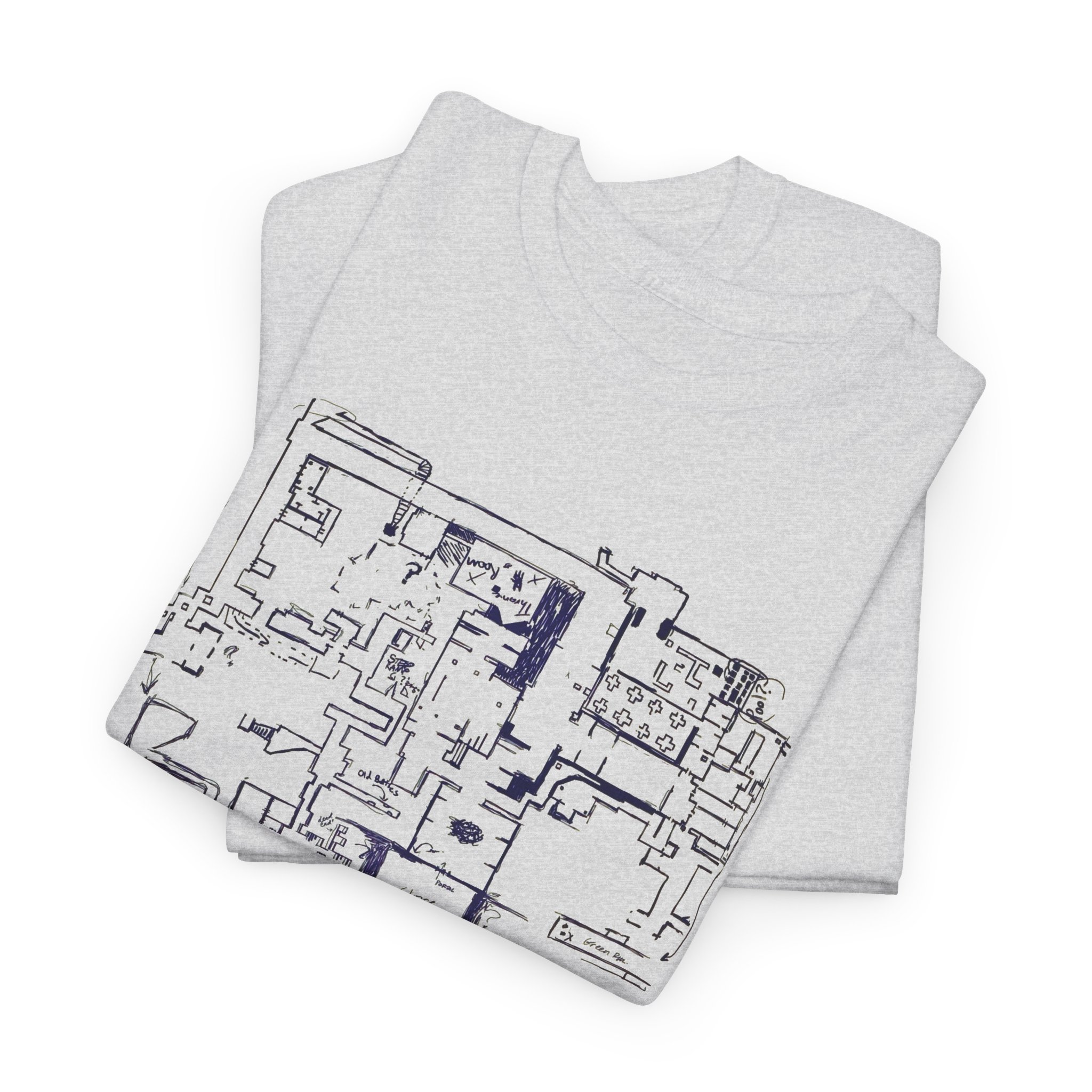 Backrooms Sketch Map - view 10
