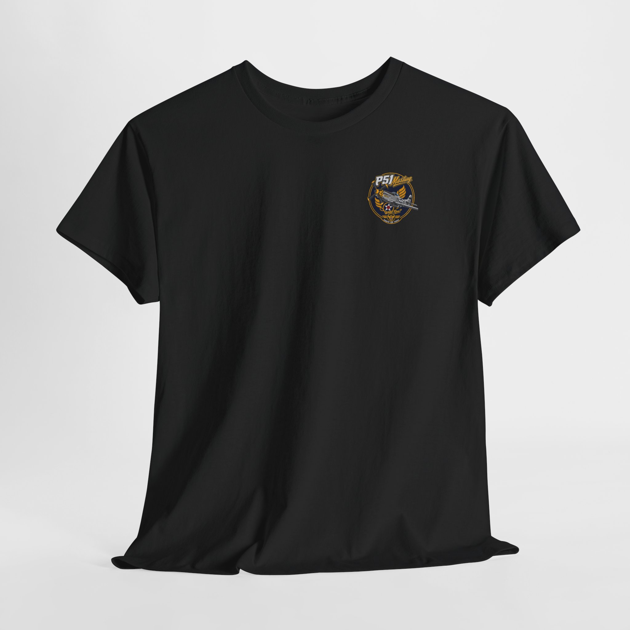 P51 Mustang Willit Run WWII Fighter T-Shirt Air Force Aviation History Tee S-5XL - Image 5