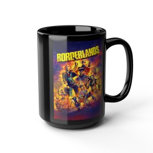 Borderlands Coffee Mug | Video Game Fan Art | Gamer Gift Ceramic Cup