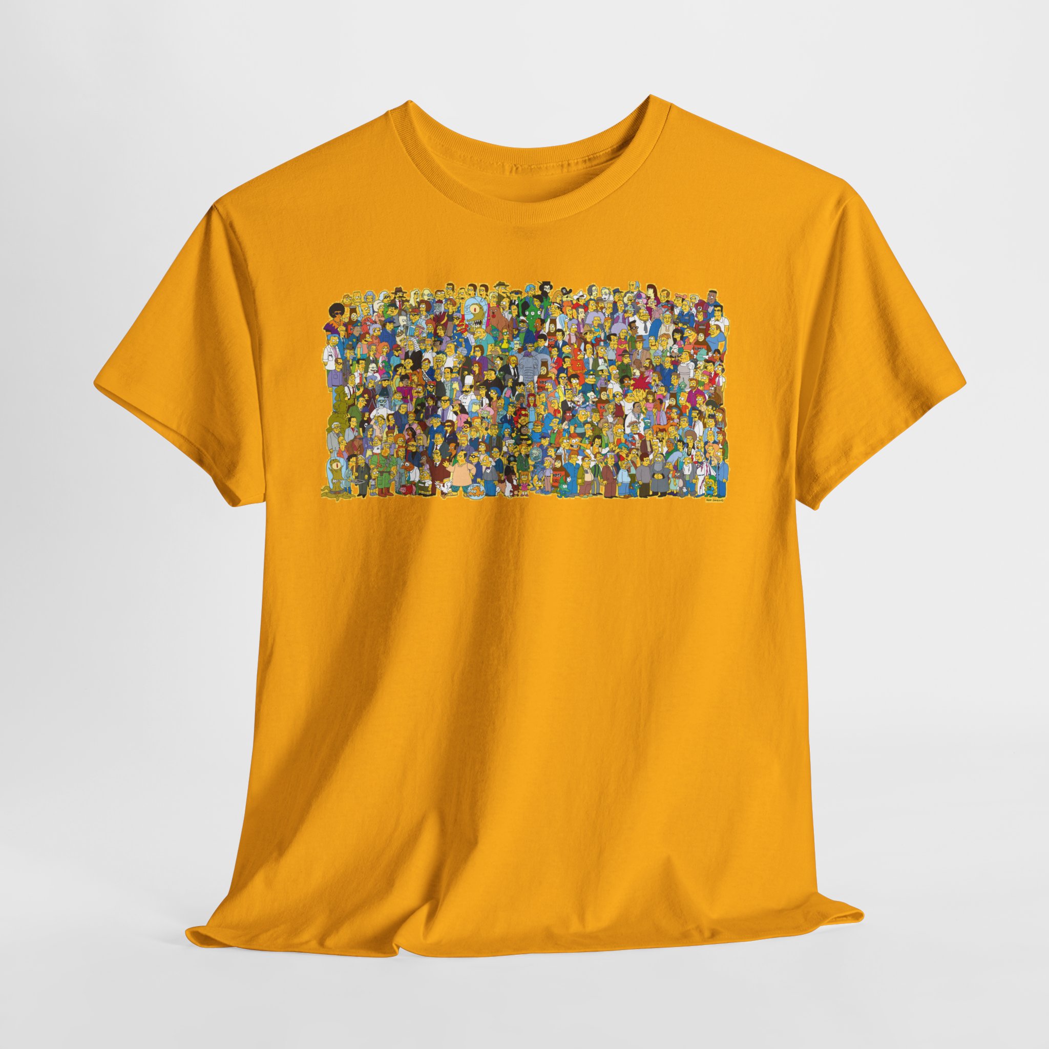 The Simpsons – All Characters TV Show Fan Lover T-Shirt – S-5XL