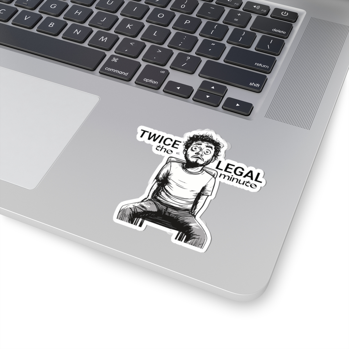 Twice the Legal Minute Vinyl Sticker - view 5