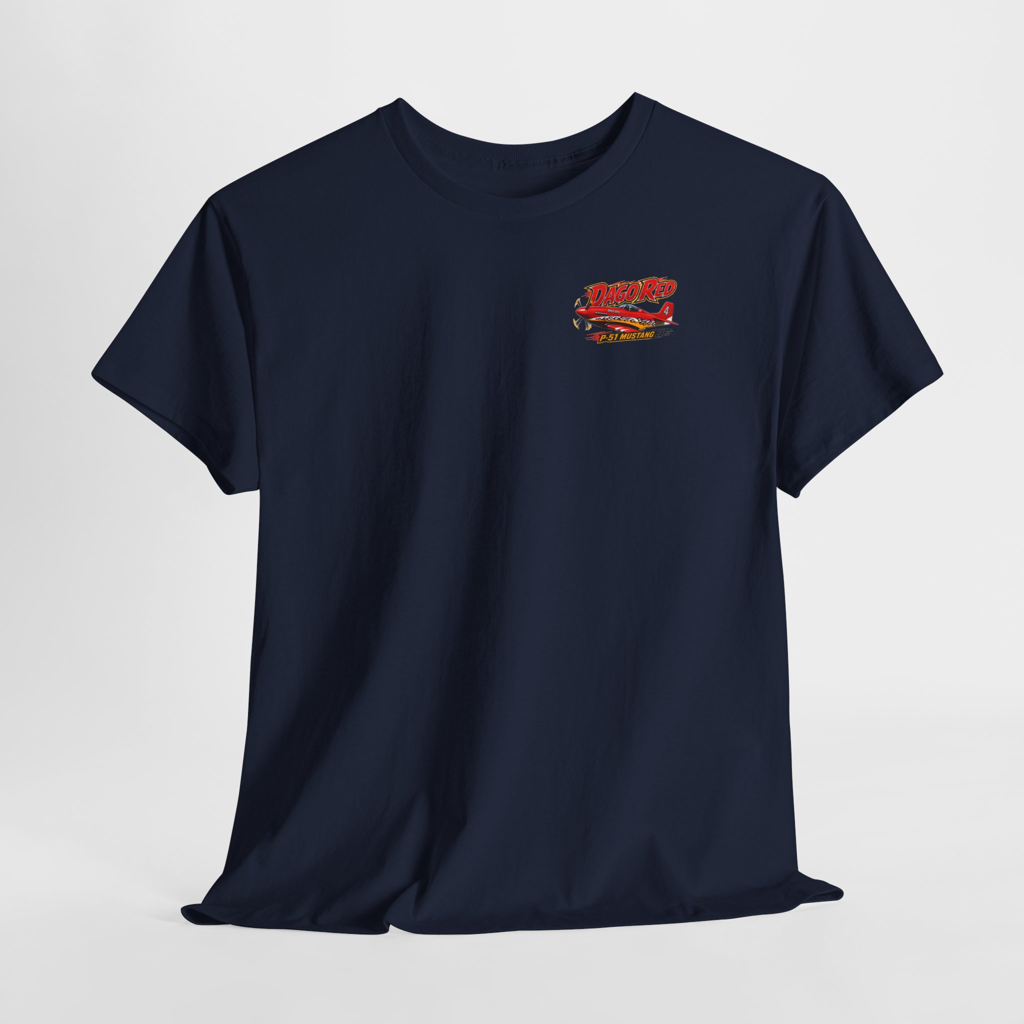 Dago Red P51 Mustang | Reno Air Racing Aviation Lover | T-Shirt Tee S-5XL - Image 27