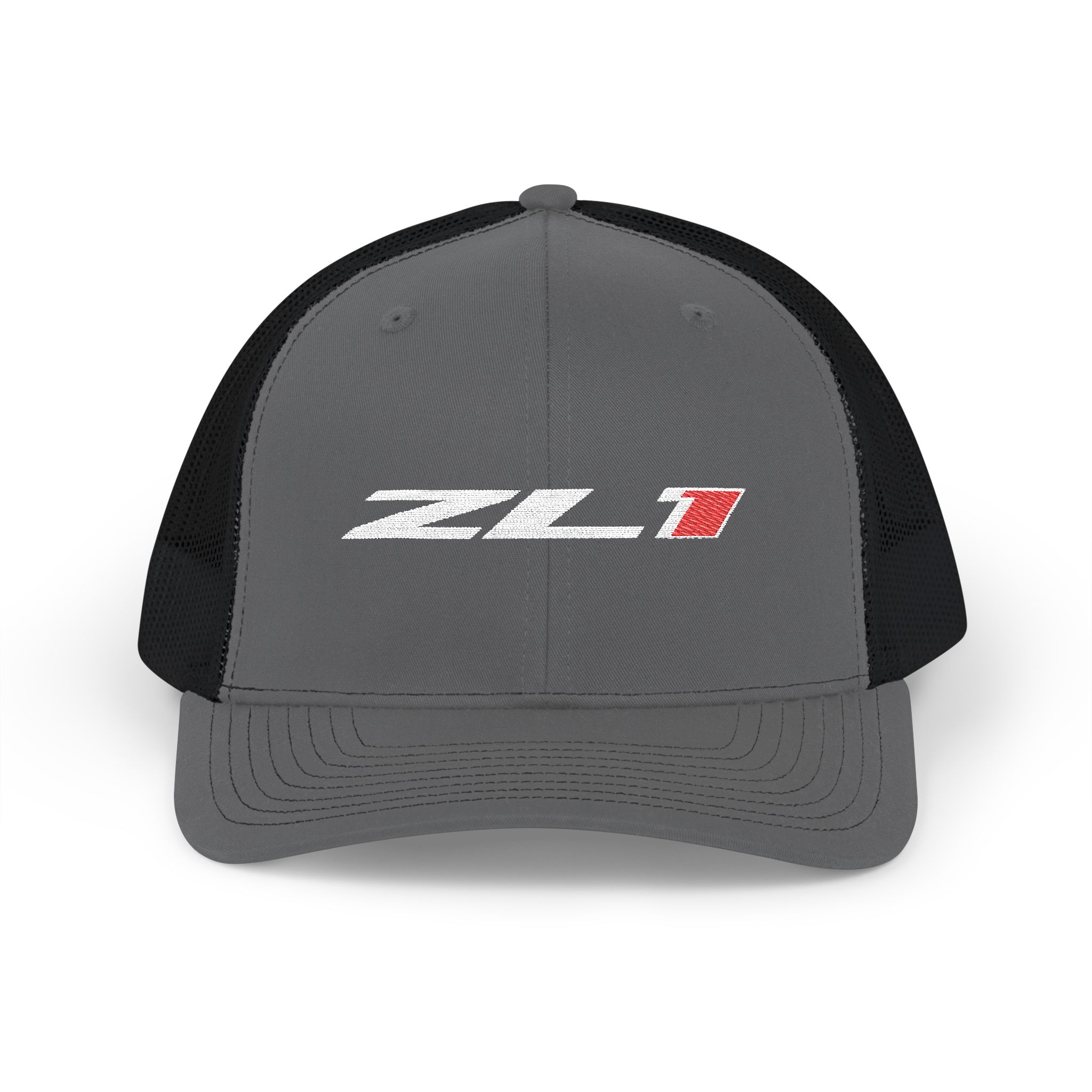 Camaro ZL1 Style Snapback Trucker Cap Hat, American - view 9