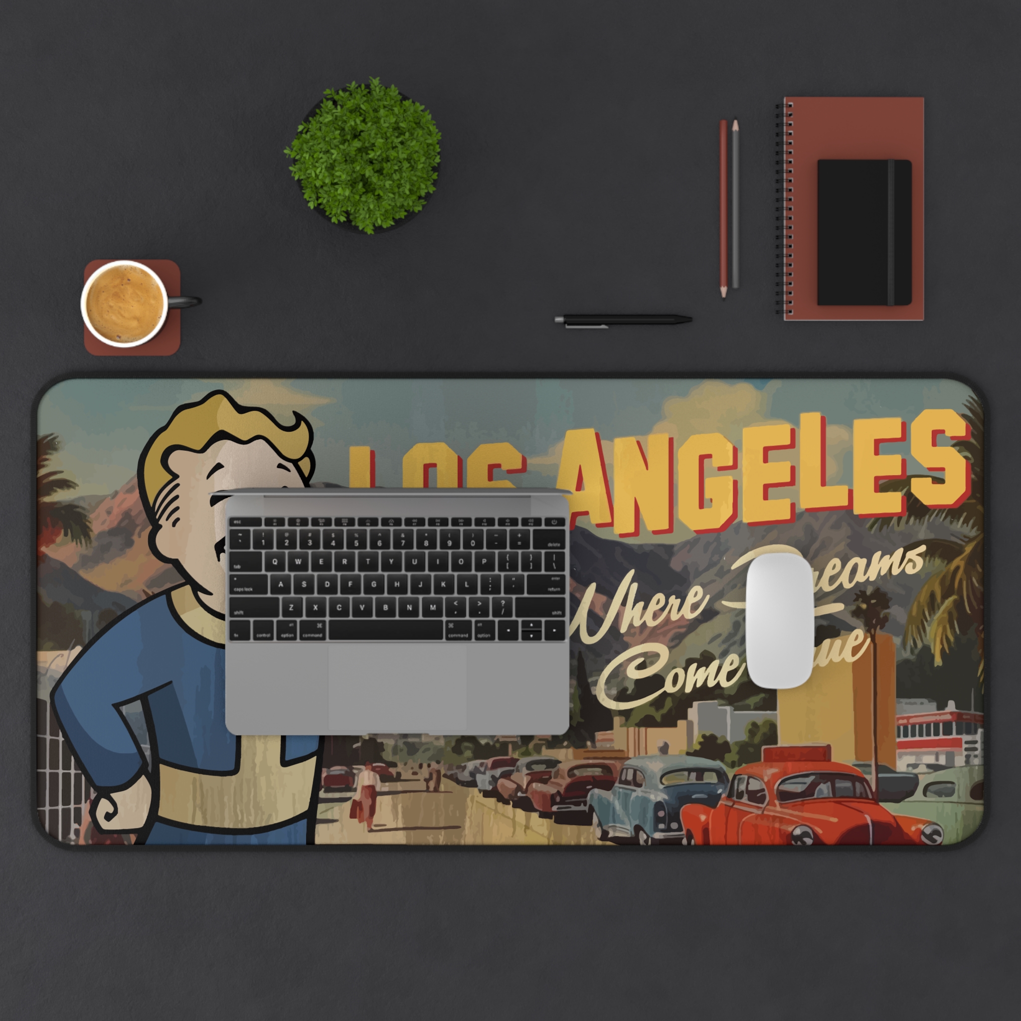 Fallout Desk Mat - Video Game Fan Art - view 4