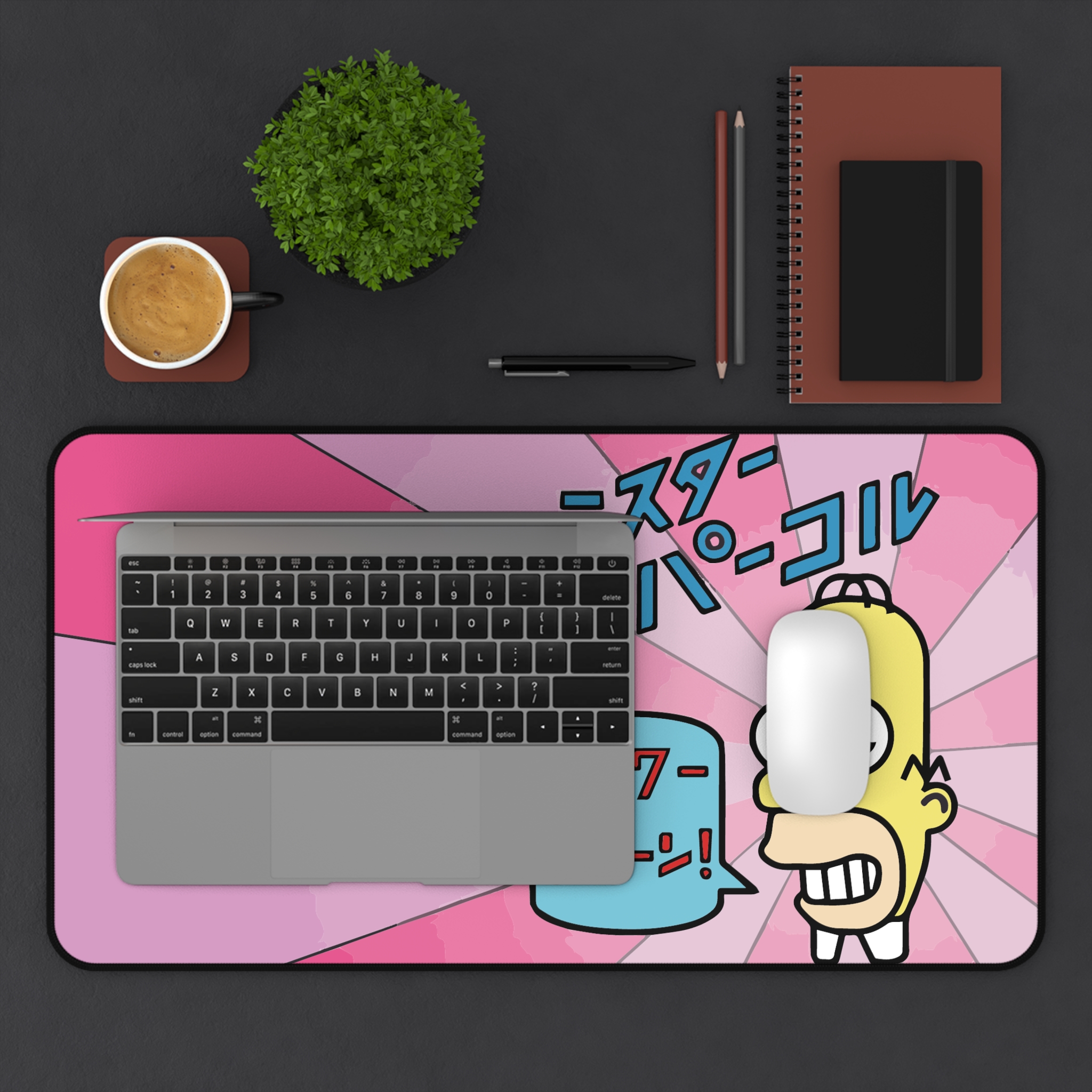 Homer Simpson Mr Sparkle Desk Mat - Simpsons Fan Art - view 3
