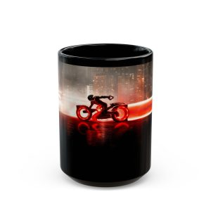 Movie Lovers – Tron Ares – Coffee Mug 15oz & 11oz | Glossy Ceramic Finish