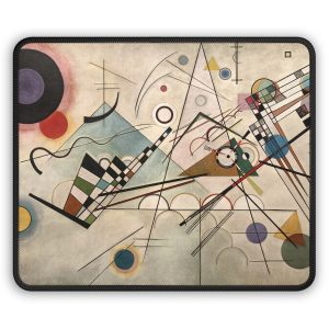 Kandinsky Composition 8 Mouse Pad | Abstract Art Gift | Desk Decor