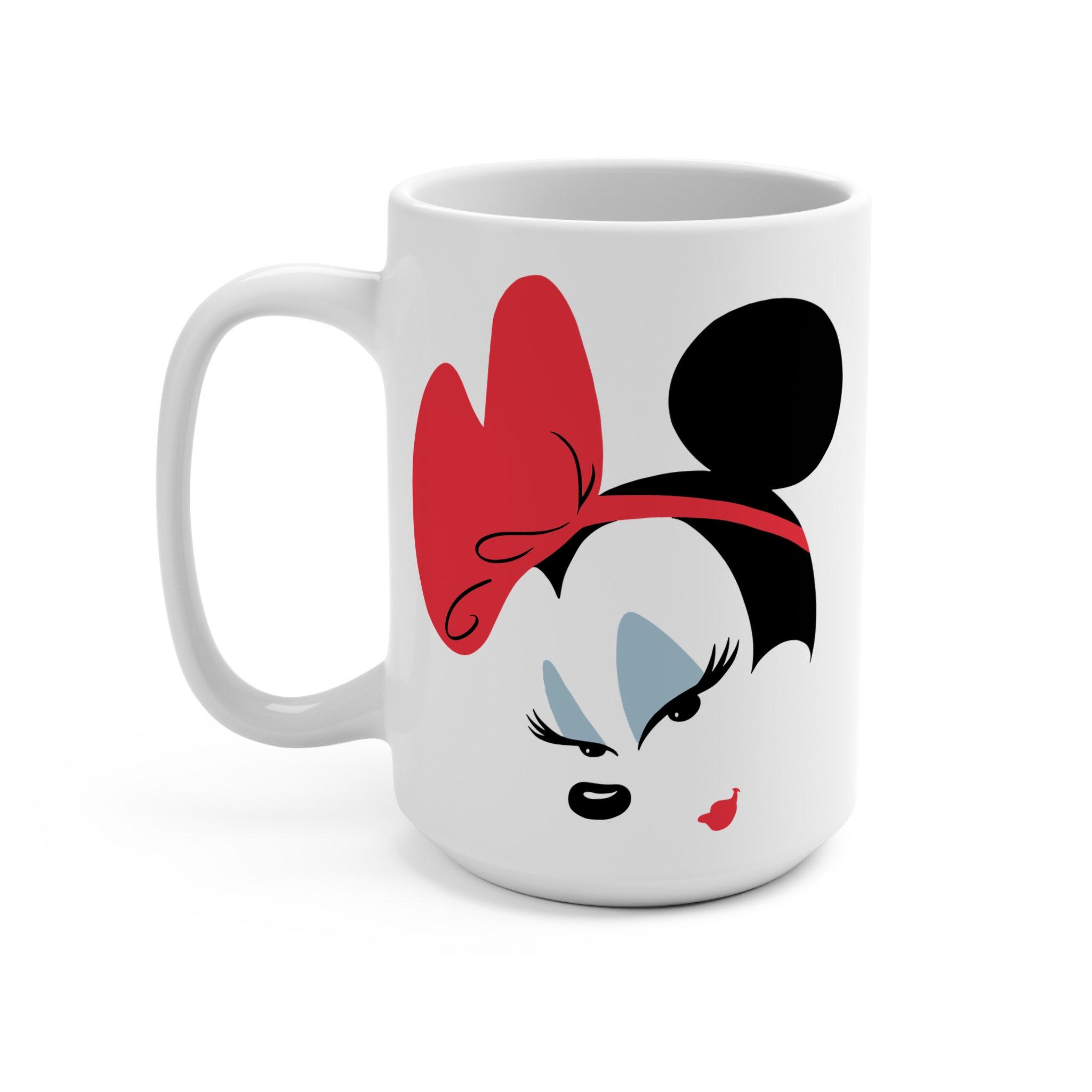Minnie Mouse – Gift for Mom Wife Daughter – Custom Art Premium Coffee Mug 15oz