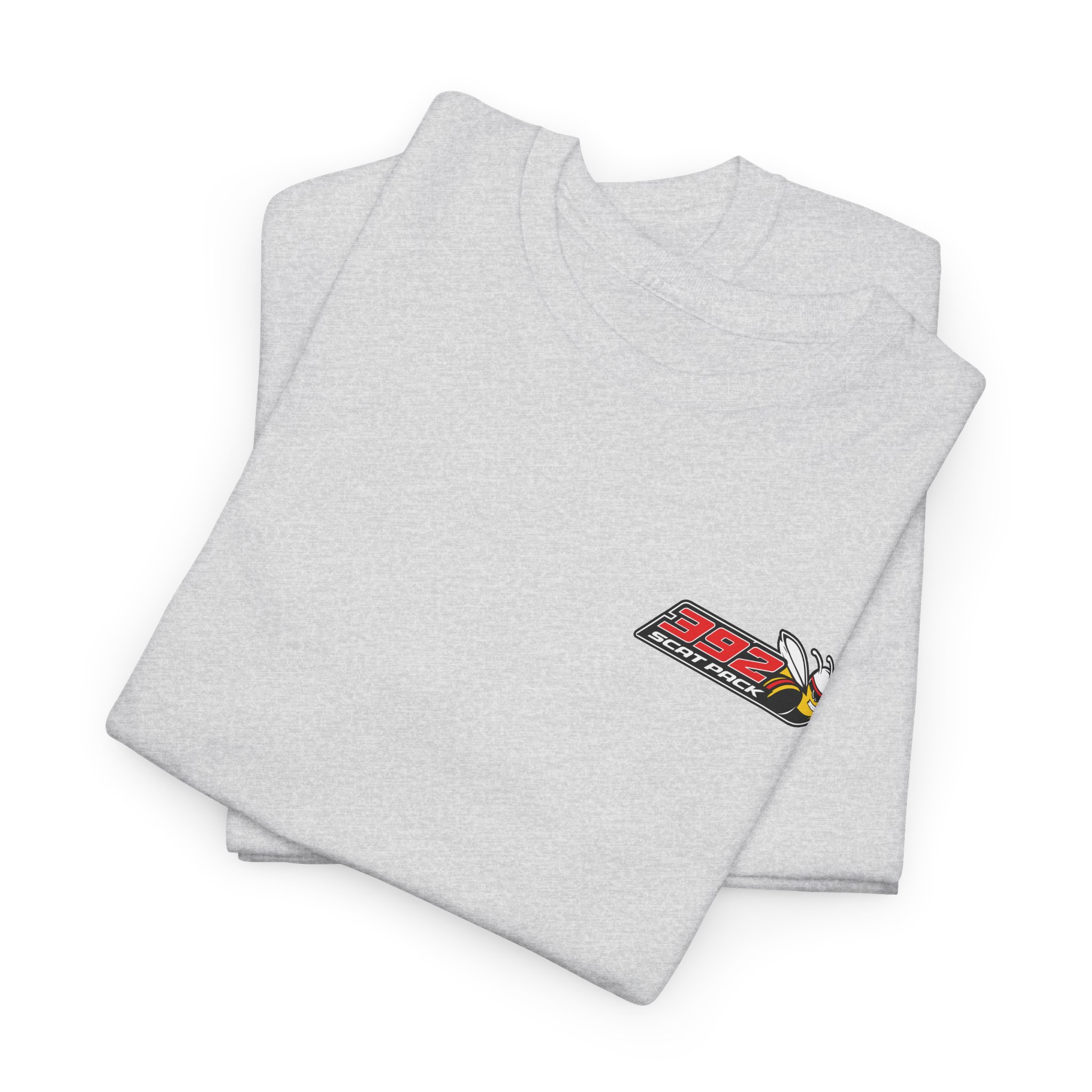392 Scat Pack IndiGO Blue Muscle Car T-Shirt | Street Drag Racing Show Tee - Image 4