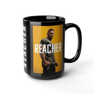 Reacher TV Series Show – Alan Ritchson – Ceramic Gloss Coffee Mug 15oz