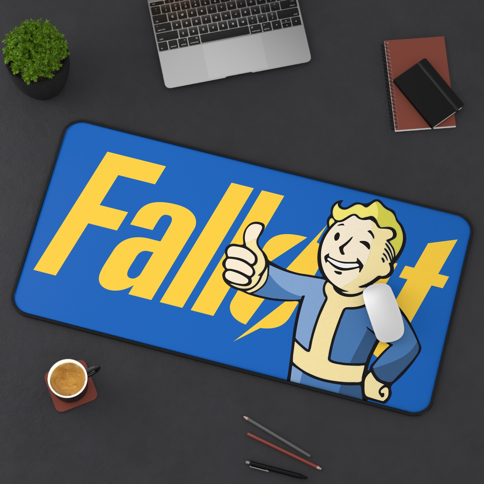 Fallout – TV Game Fan Art – Premium Desk Mat Gaming Mouse Pad – Multiple Sizes