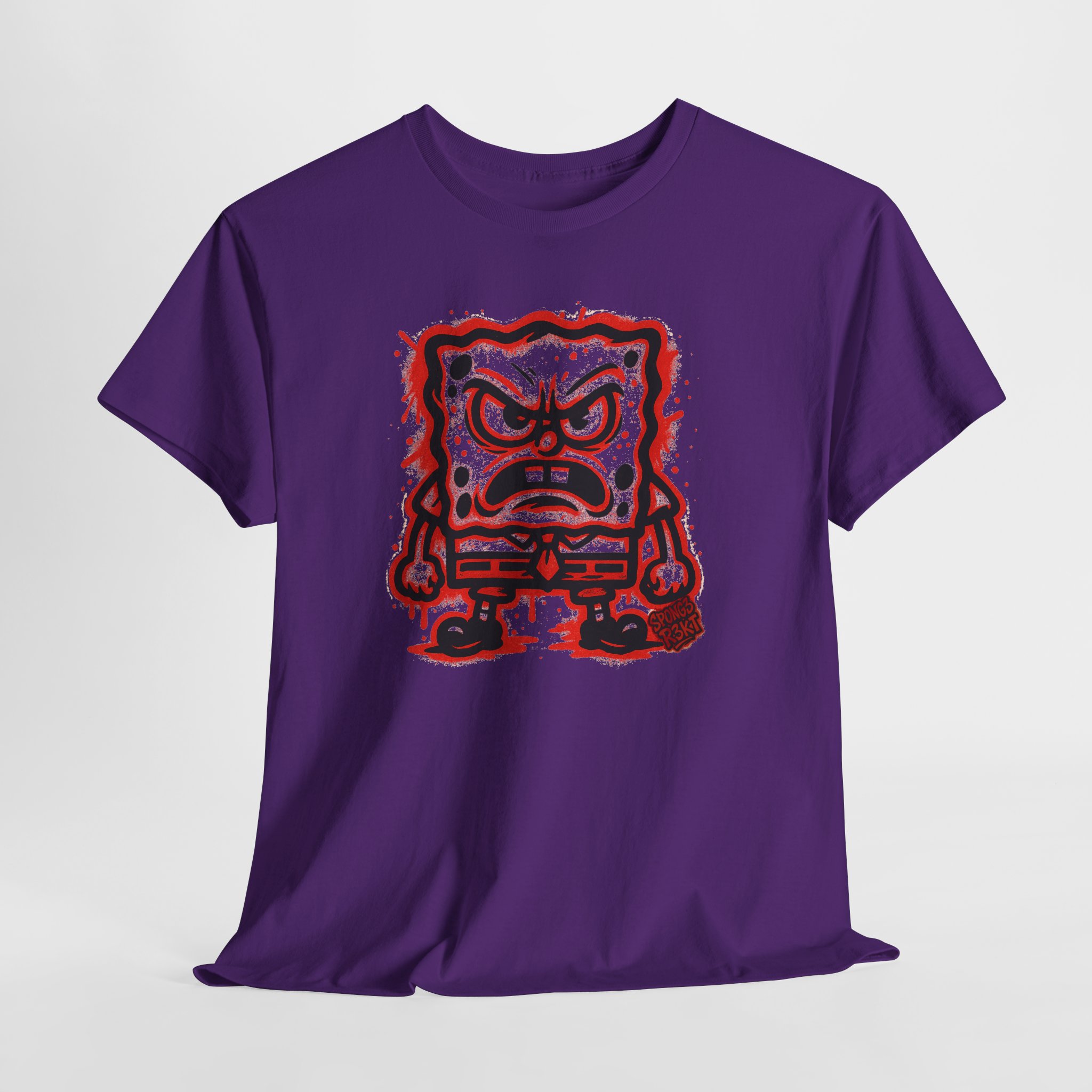 "Spong3 R3KT" Sponge Alter Ego Graffiti Character Tee | 7 Colors | Sizes S-5XL - Image 22