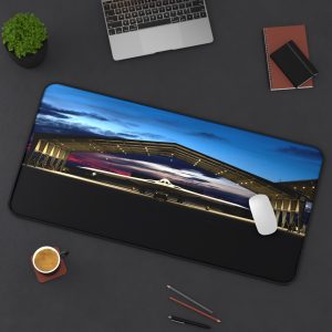 B2 Stealth Bomber Desk Mat | USAF Aviation Gaming Mouse Pad | Military Fan