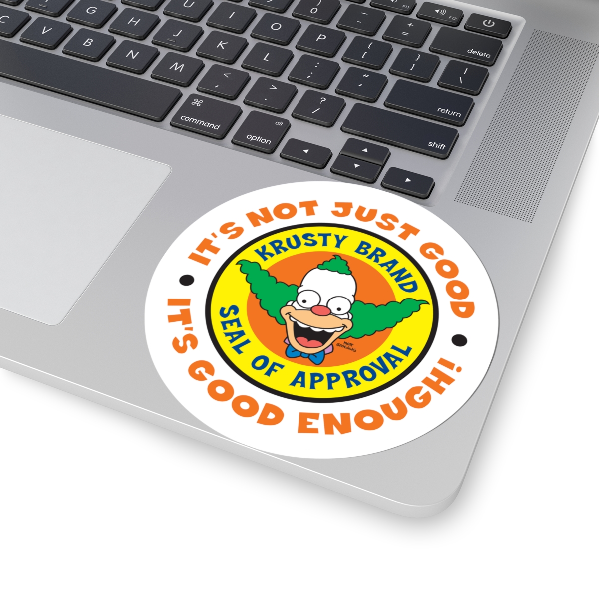 Krusty Clown Brand Sticker - view 5