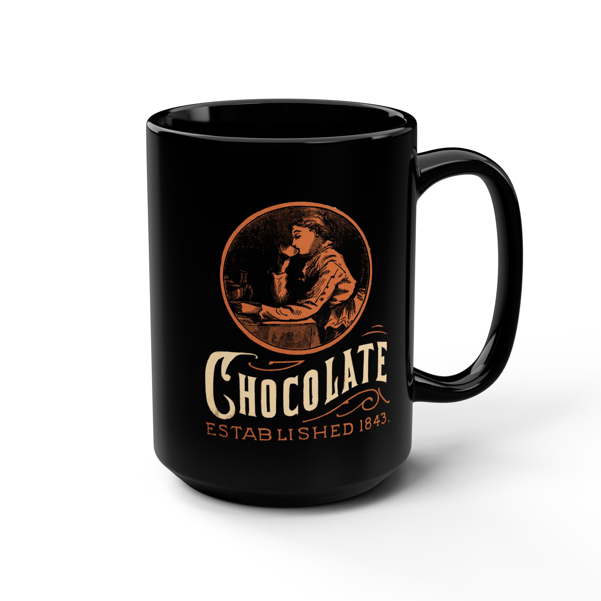 Webb’s Chocolate 1843 Vintage Art - Hot Chocolate - view 6