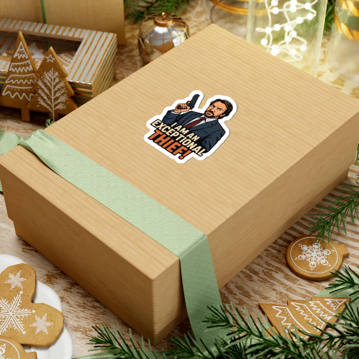Hans Gruber Vinyl Sticker - view 6