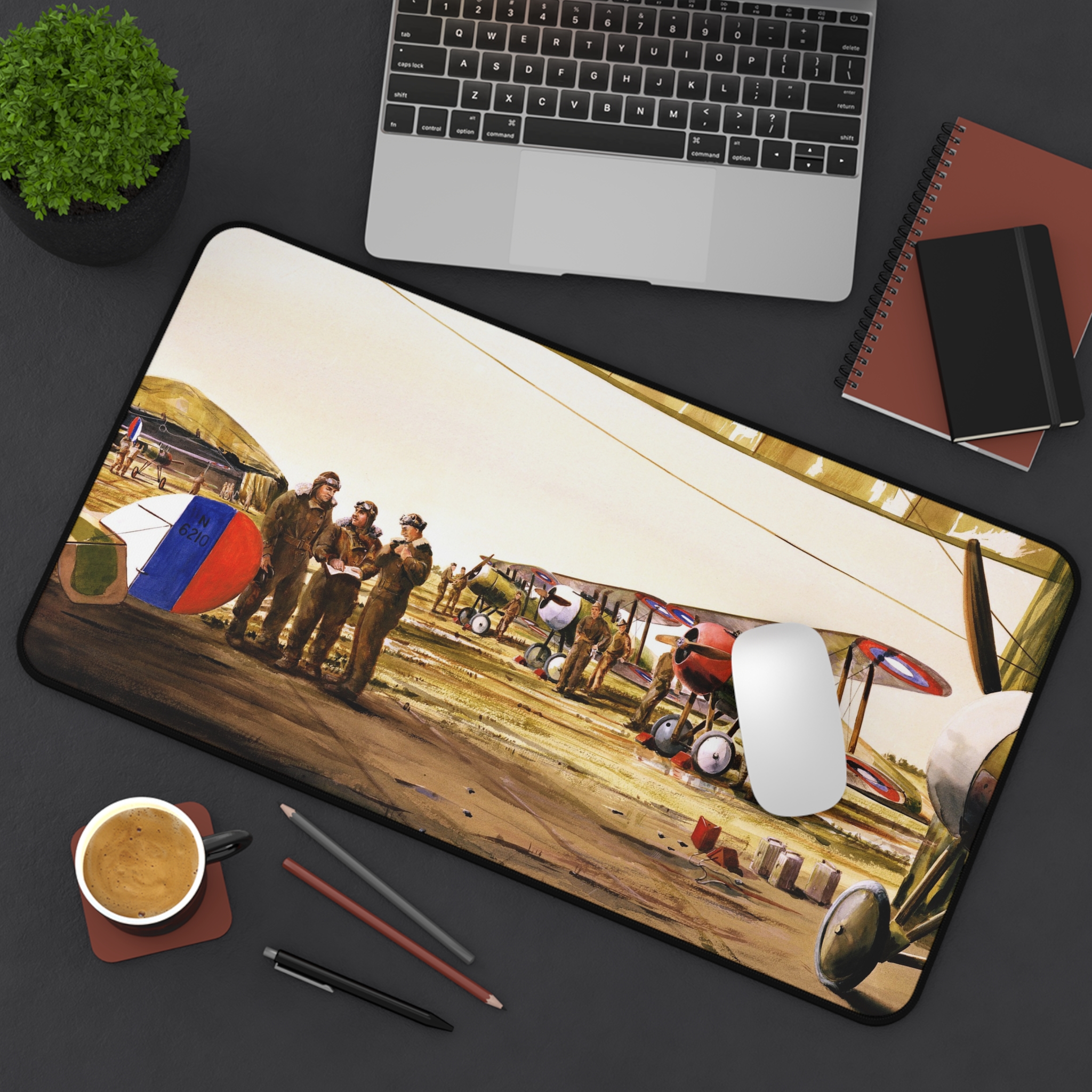 Villeneuve France WWI Aviation Art Desk Mat - view 9
