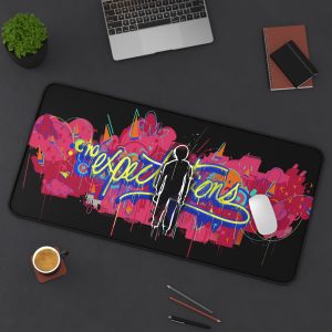 No Expectations Graffiti Spiderman | Premium Desk Mat Mouse Pad
