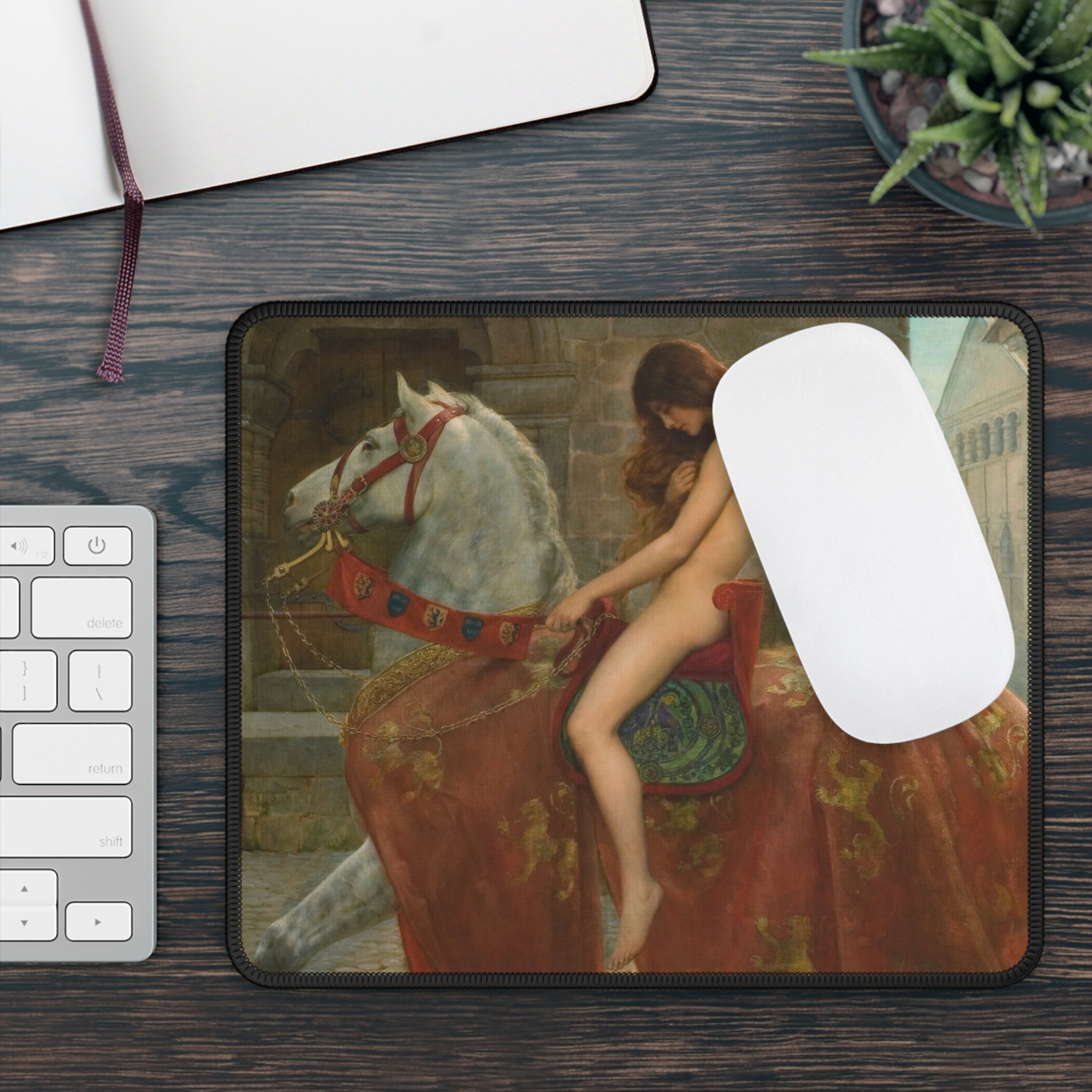 Lady Godiva Mouse Pad - John Collier Art - view 3