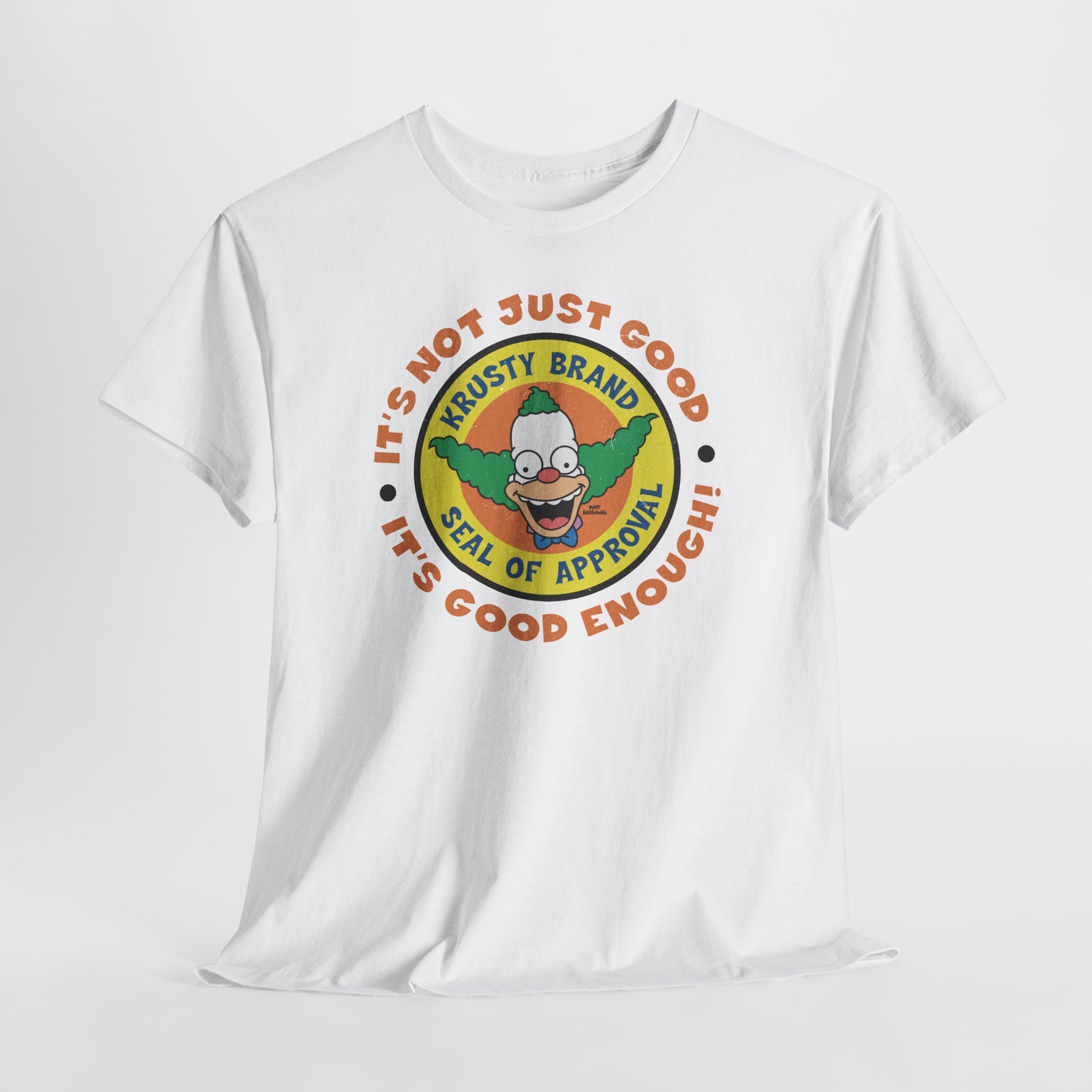 Krusty Seal of Approval Simpsons Fan TV Show Graphic T-Shirt Tee S-5XL Gift - Image 4