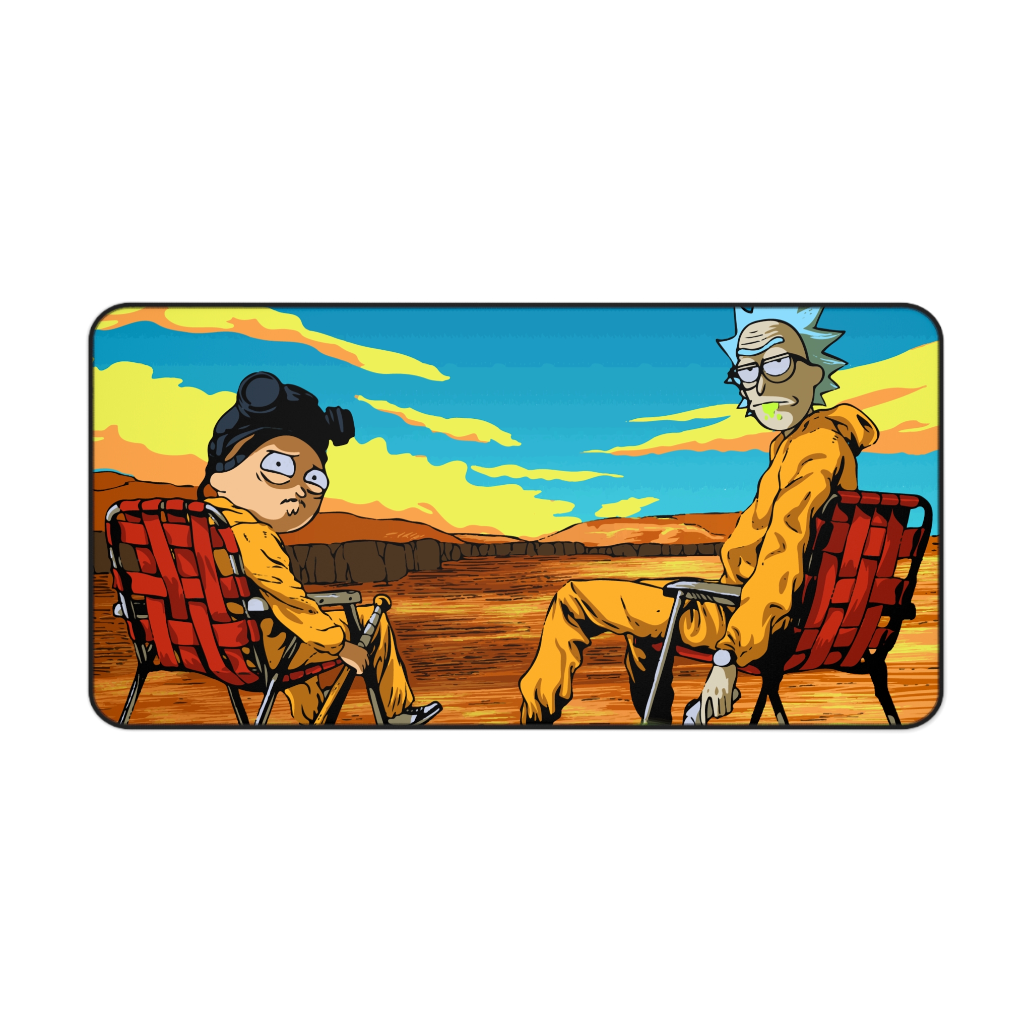 Rick and Morty Breaking Bad - Custom Fan Art - view 2