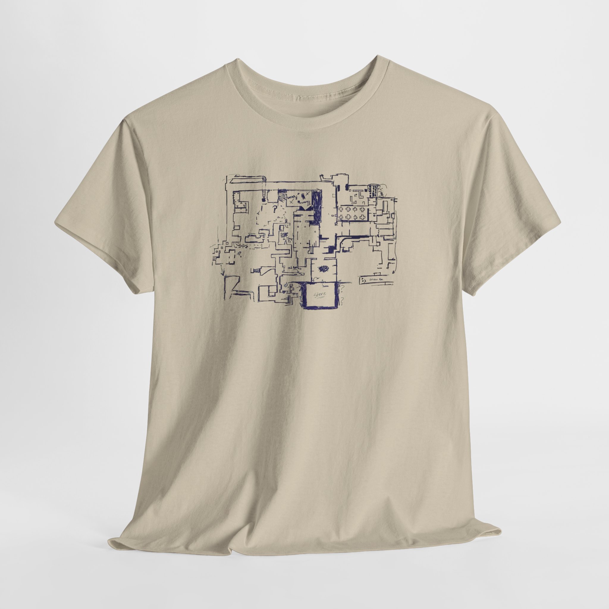 Backrooms Sketch Map - view 12