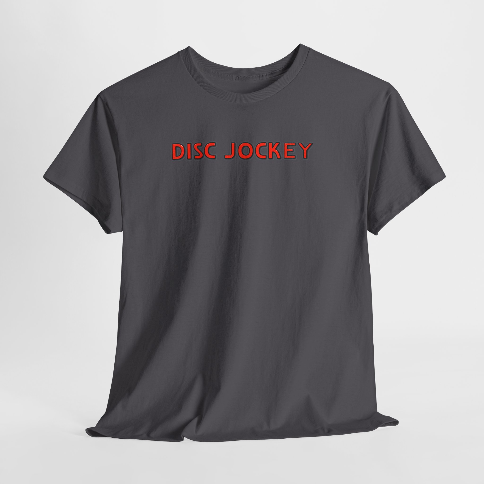 Disc Jockey Retro Music Lover Tee, 80s 90s Unisex Heavy Cotton T-shirt 8 Colors - Image 7