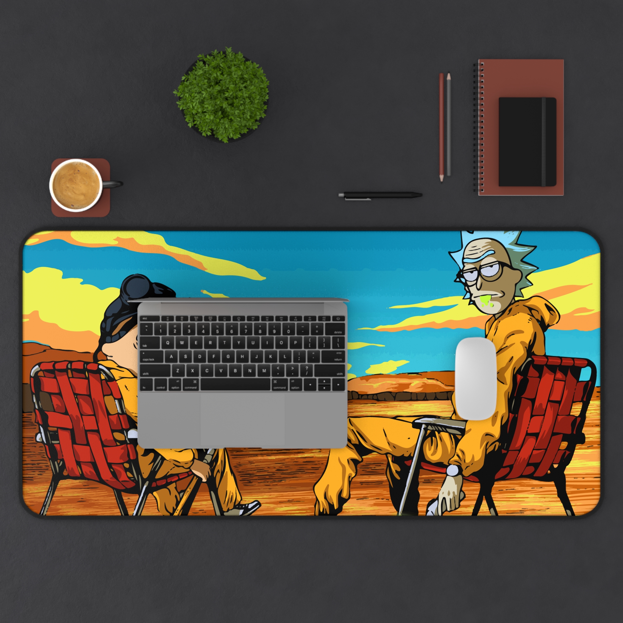 Rick and Morty Breaking Bad - Custom Fan Art - view 4