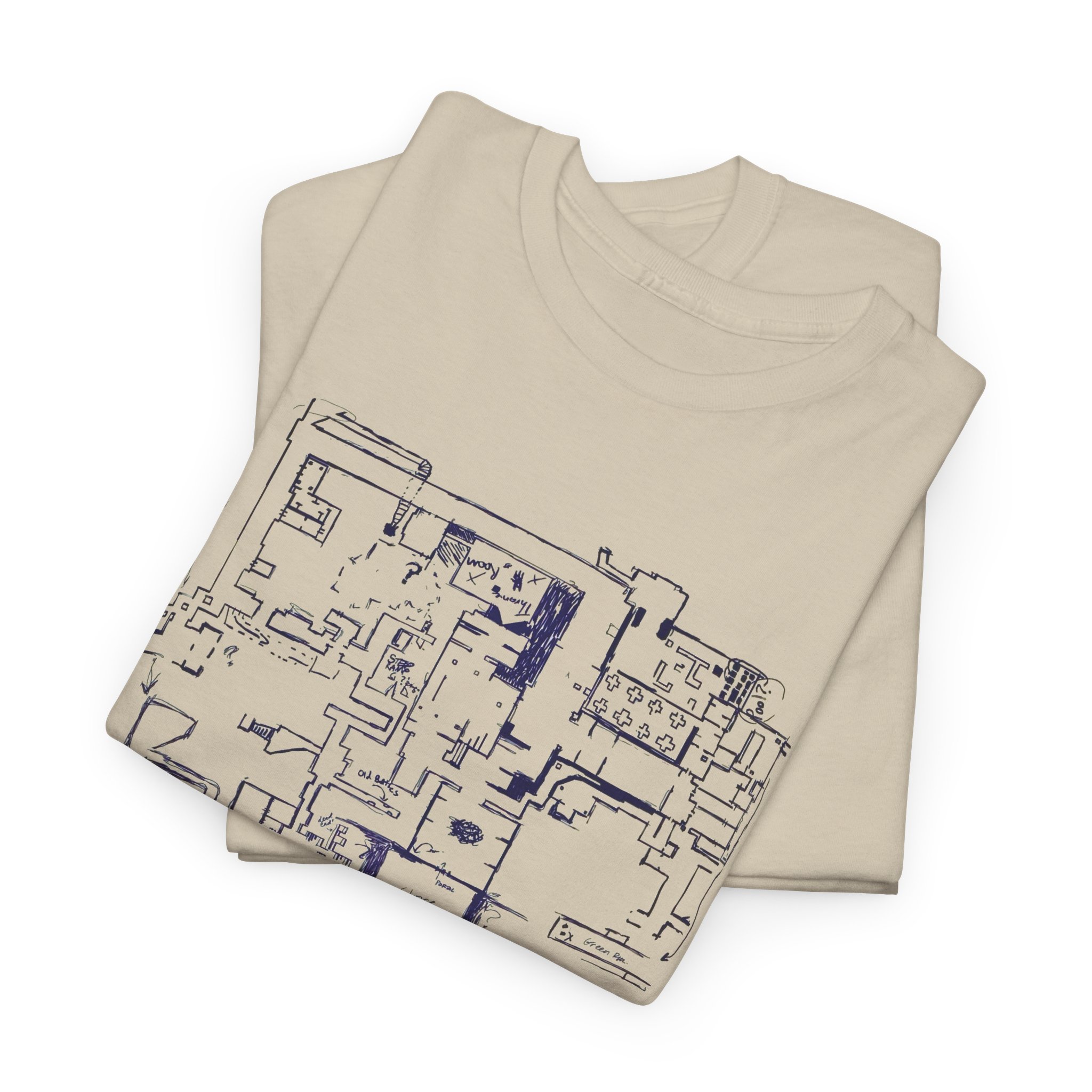 Backrooms Sketch Map - view 13