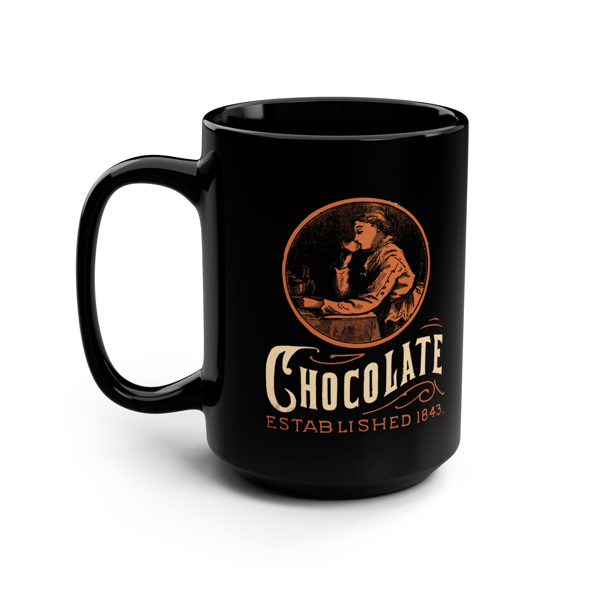 Webb’s Chocolate 1843 Vintage Art - Hot Chocolate - view 5