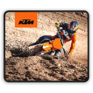 KTM Motocross Dirt Bike Mouse Pad - Supercross Racing Desk Mat Gift