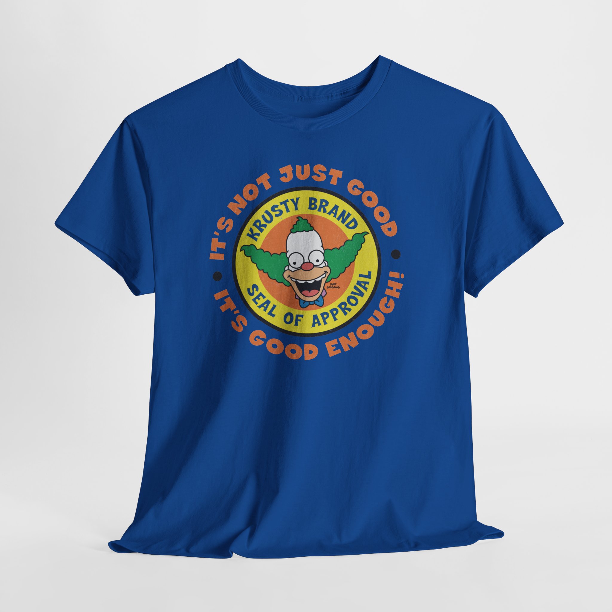 Krusty Seal of Approval Simpsons Fan TV Show Graphic T-Shirt Tee S-5XL Gift - Image 25