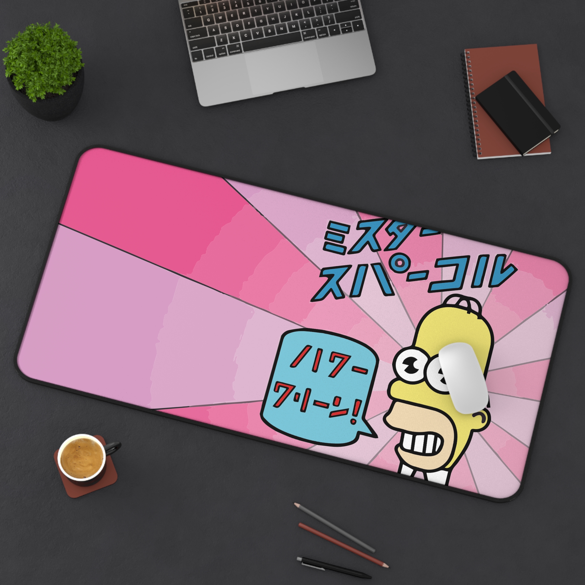 Homer Simpson Mr Sparkle Desk Mat - Simpsons Fan Art - view 9
