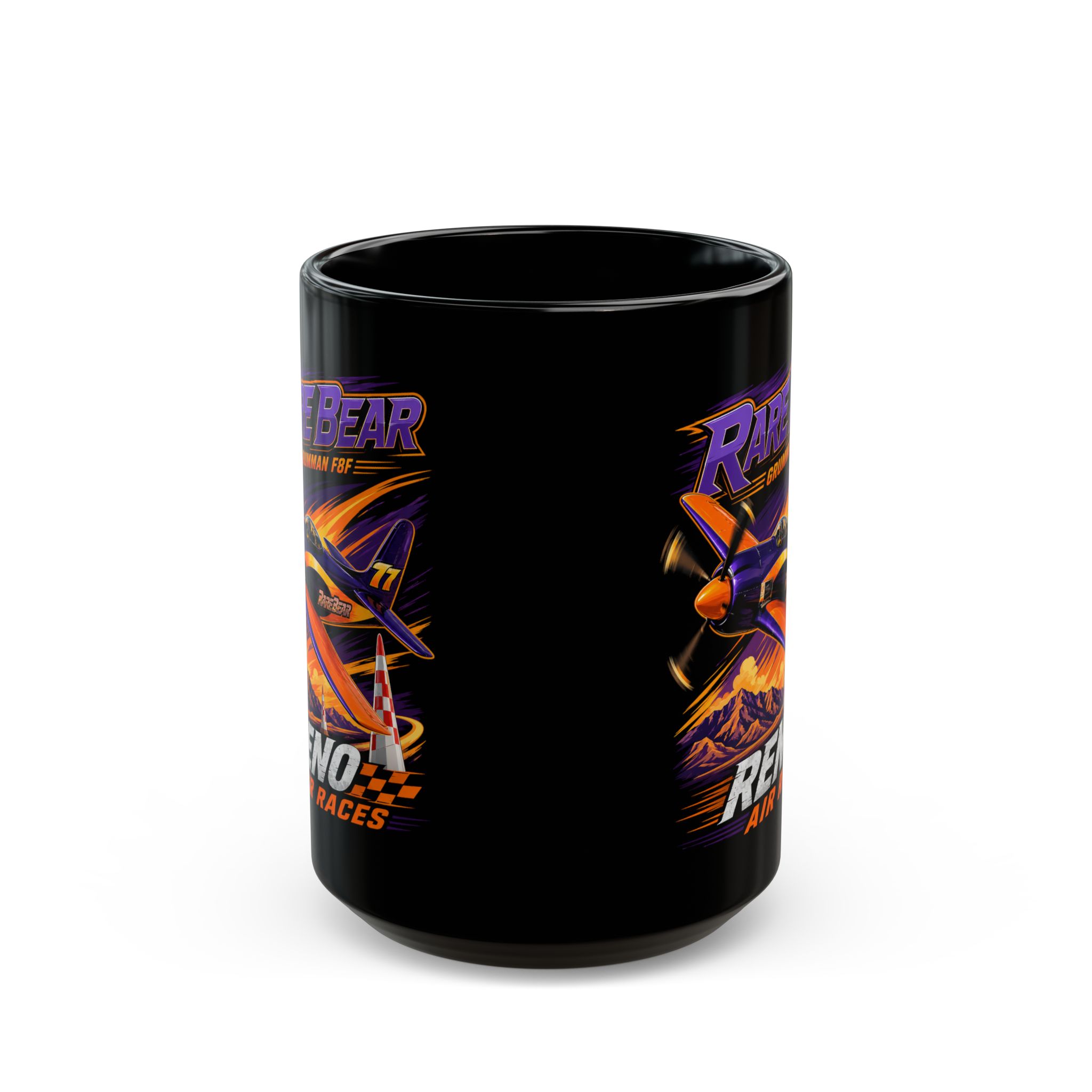 Rare Bear F8 Reno Air Races Coffee Mug 11oz 15oz - view 3