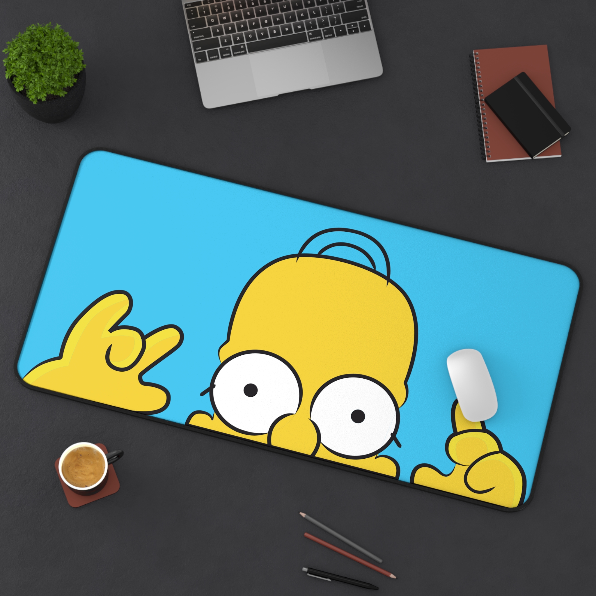 The Simpsons – Homer – 3 sizes available – Desk Mat Mouse Pad