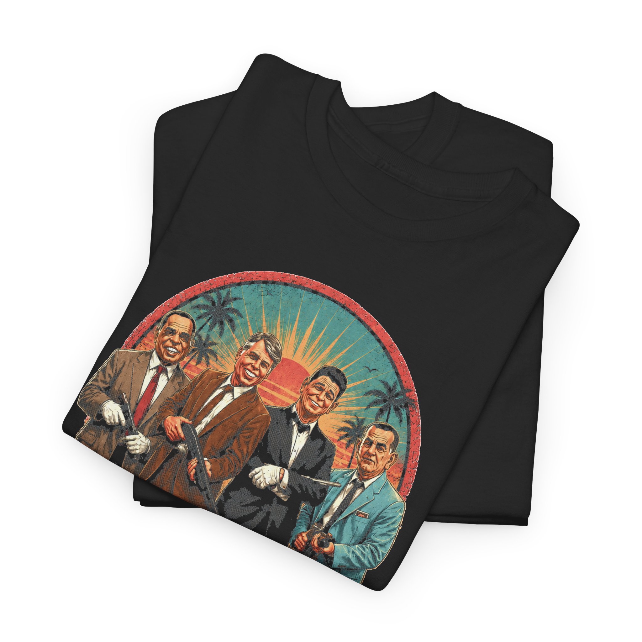 Ex-Presidents Point Break Inspired Retro Surf Movie Cinema Fan T-Shirt S-5XL - Image 3