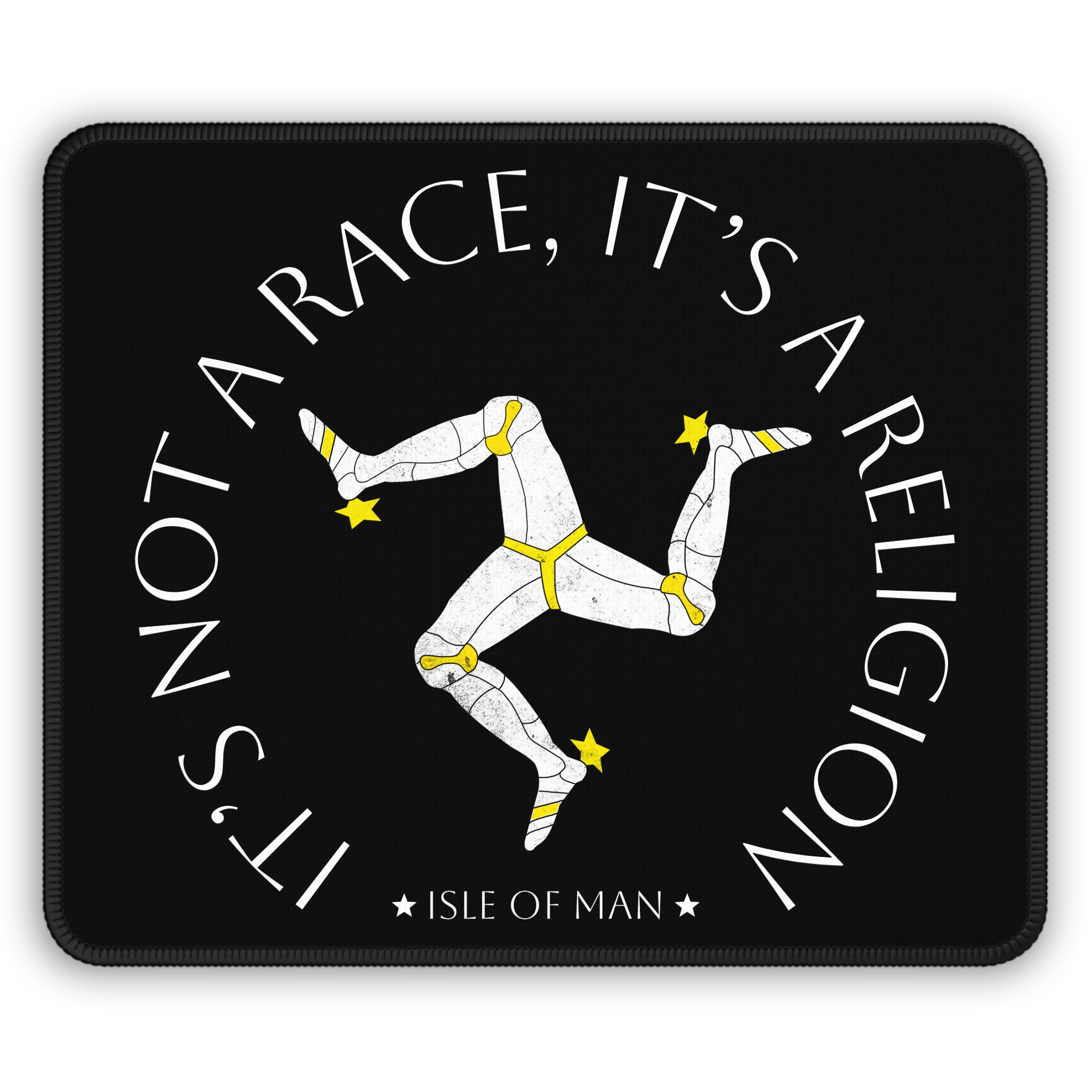 Motorcycle Racing Lover – Isle of Man TT “It’s a religion” Mouse Pad 9×7