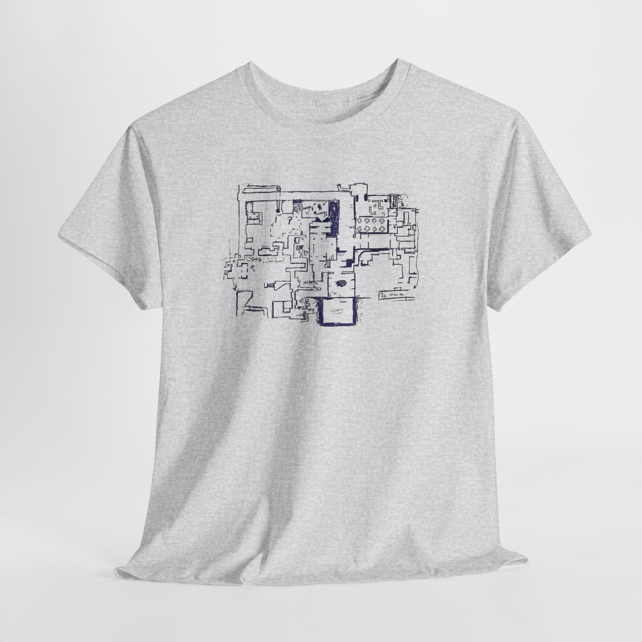 Backrooms Sketch Map - view 9